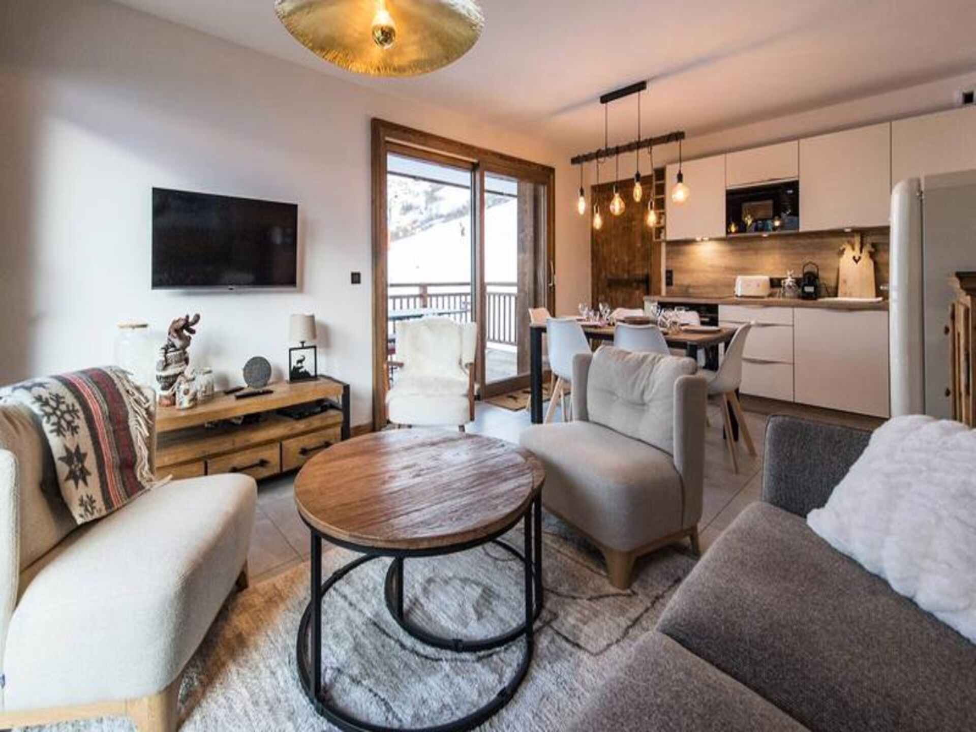 Appartement 6 pers. op 1950m met directe piste-toegang in Valmeinier - foto 8