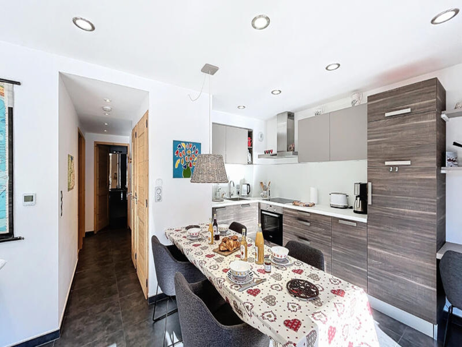 Zonnig appartement in Les Gets, direct aan de skipiste van Perrières - foto 9