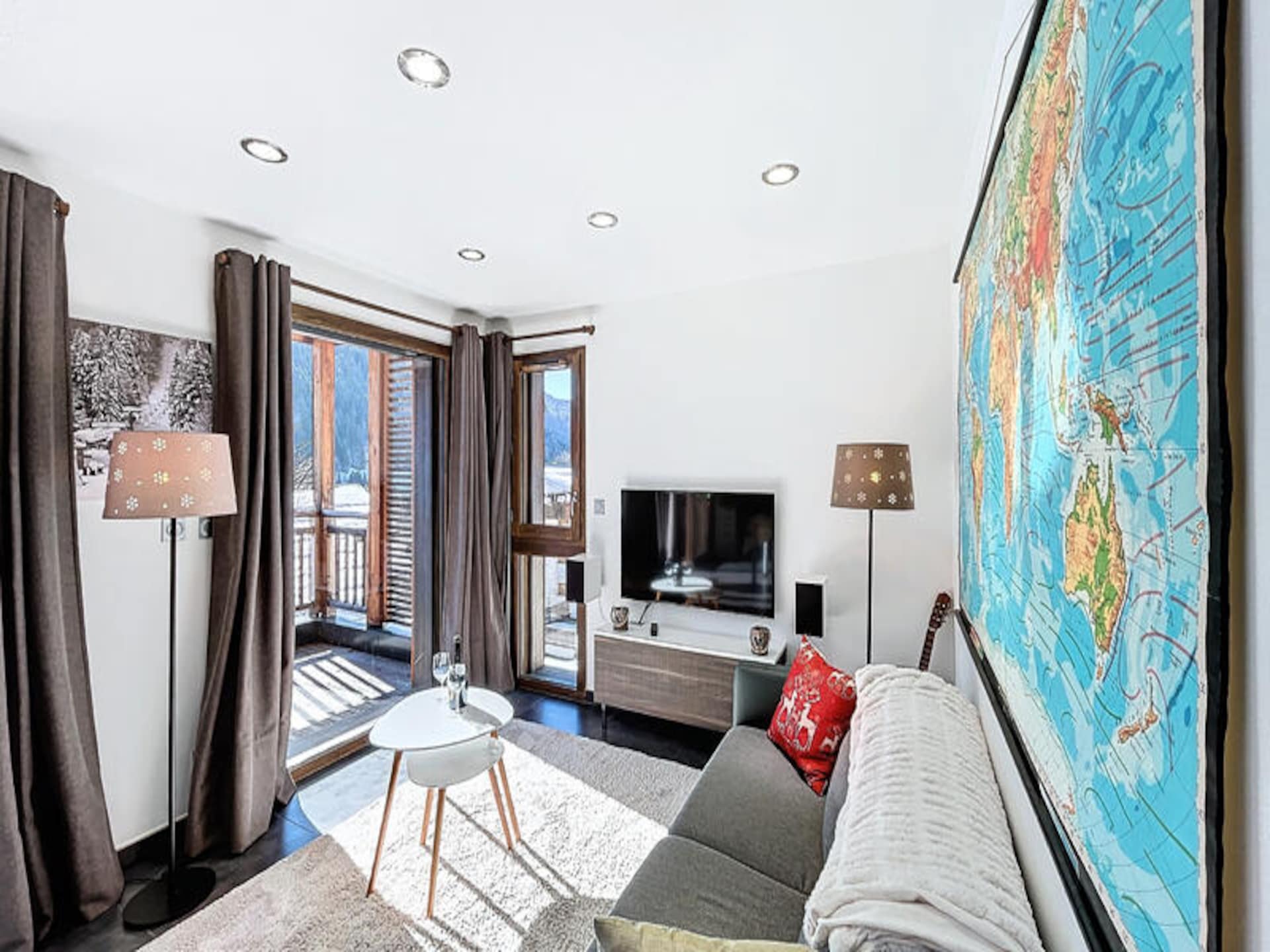 Zonnig appartement in Les Gets, direct aan de skipiste van Perrières - foto 12