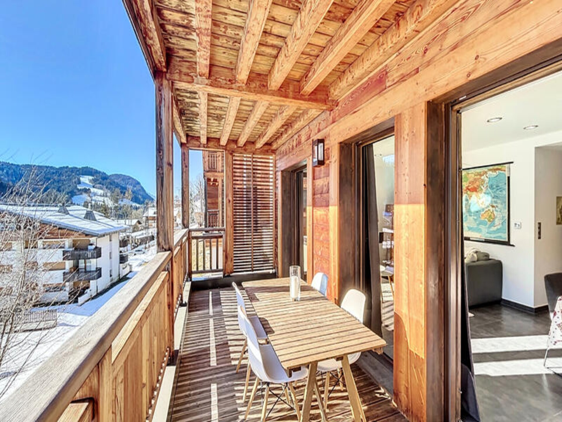 Zonnig appartement in Les Gets, direct aan de skipiste van Perrières - foto 33