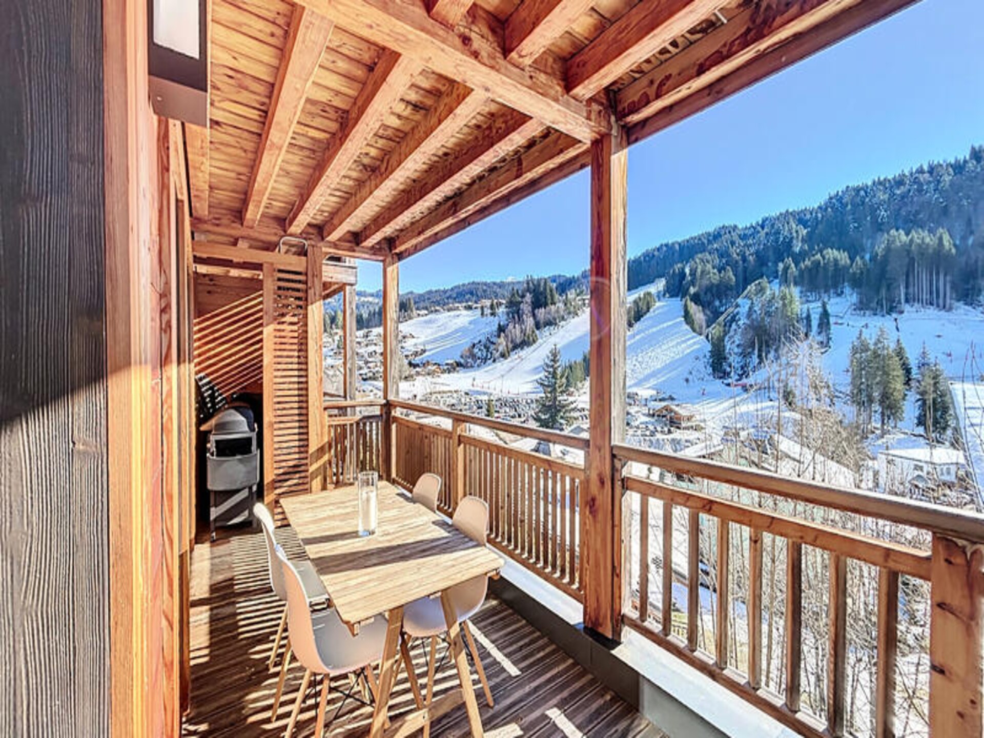 Zonnig appartement in Les Gets, direct aan de skipiste van Perrières - foto 34
