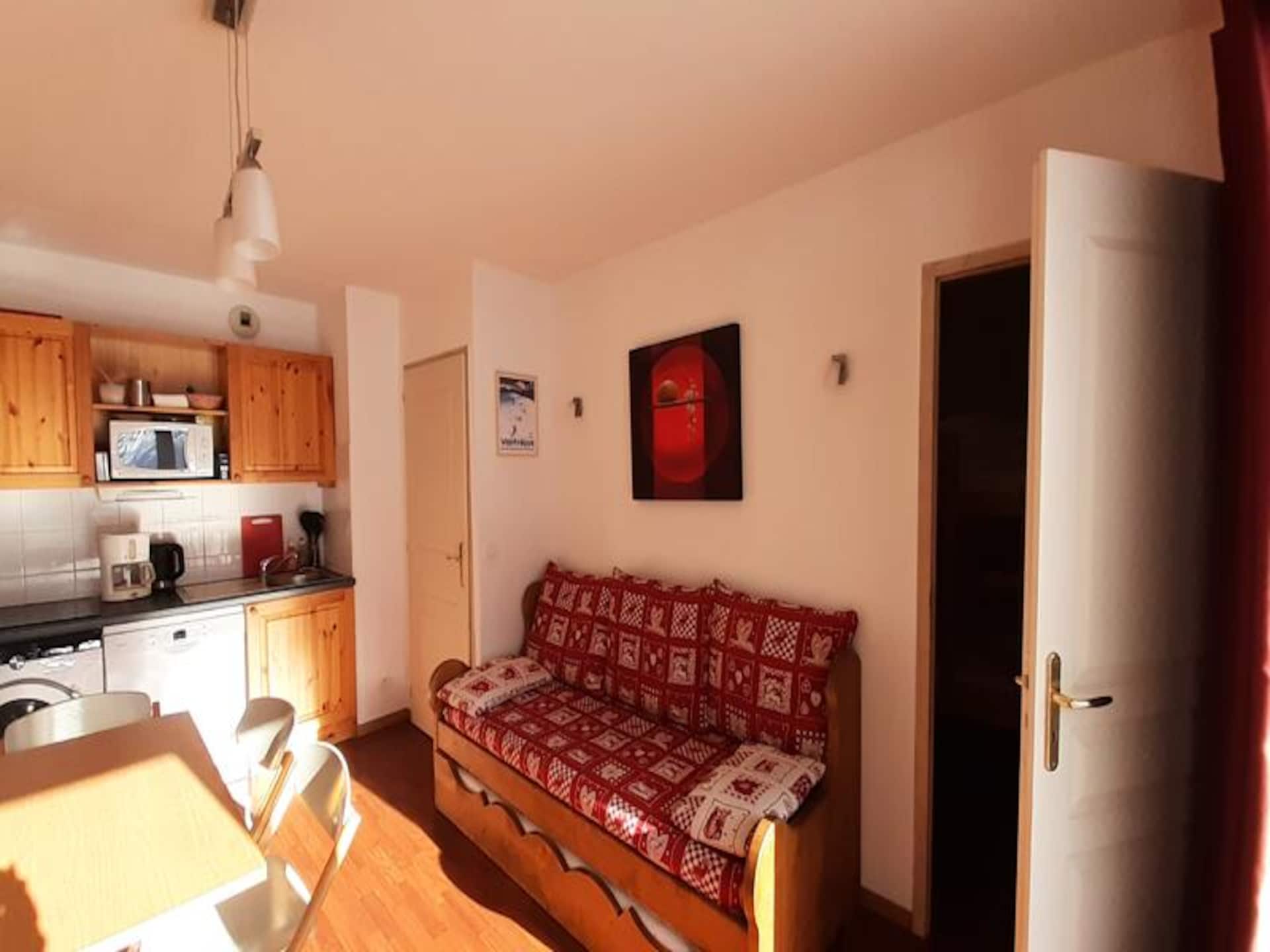 Studio-appartement op 100m van de piste in Valfréjus - foto 6