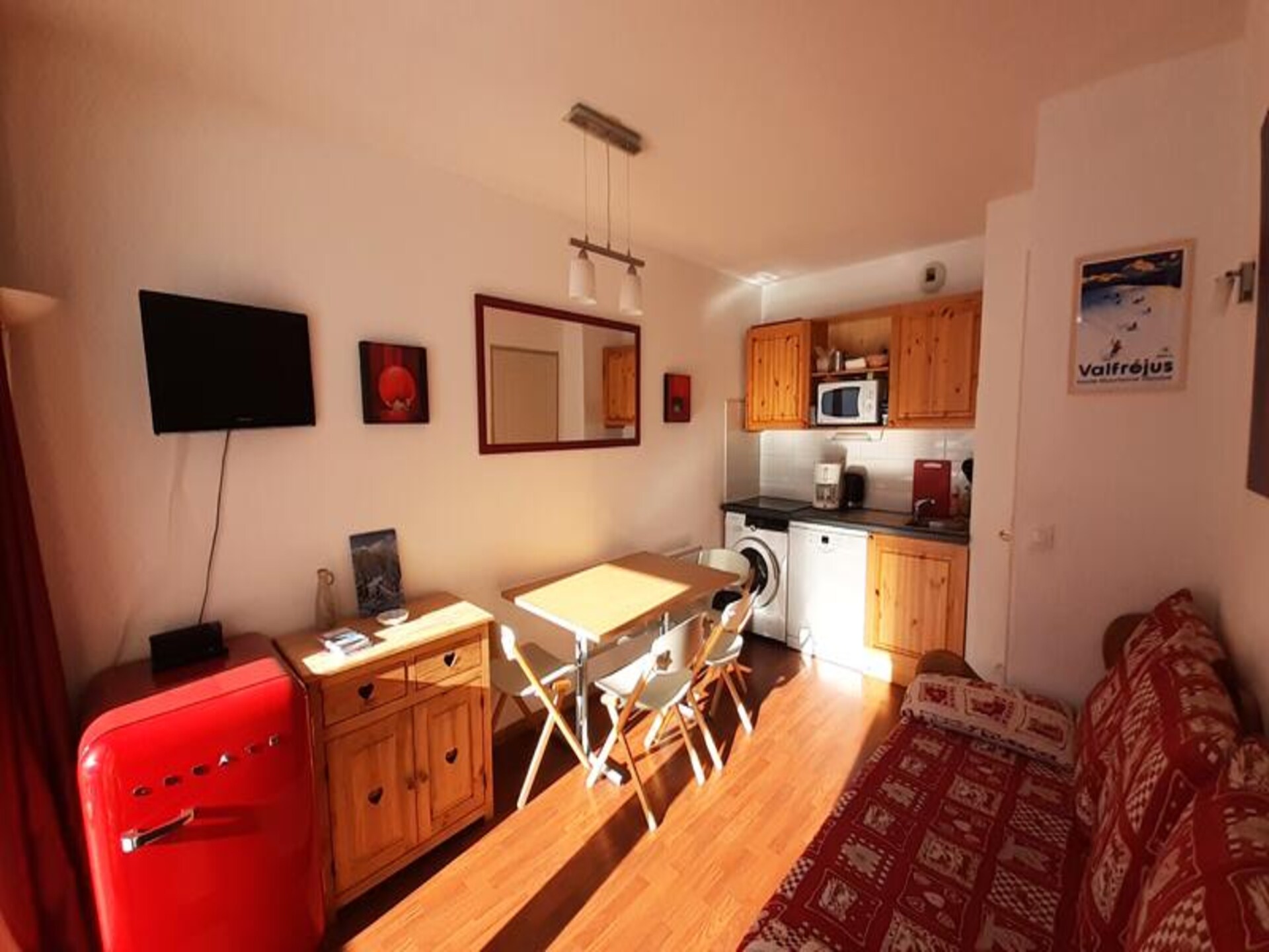 Studio-appartement op 100m van de piste in Valfréjus - foto 7