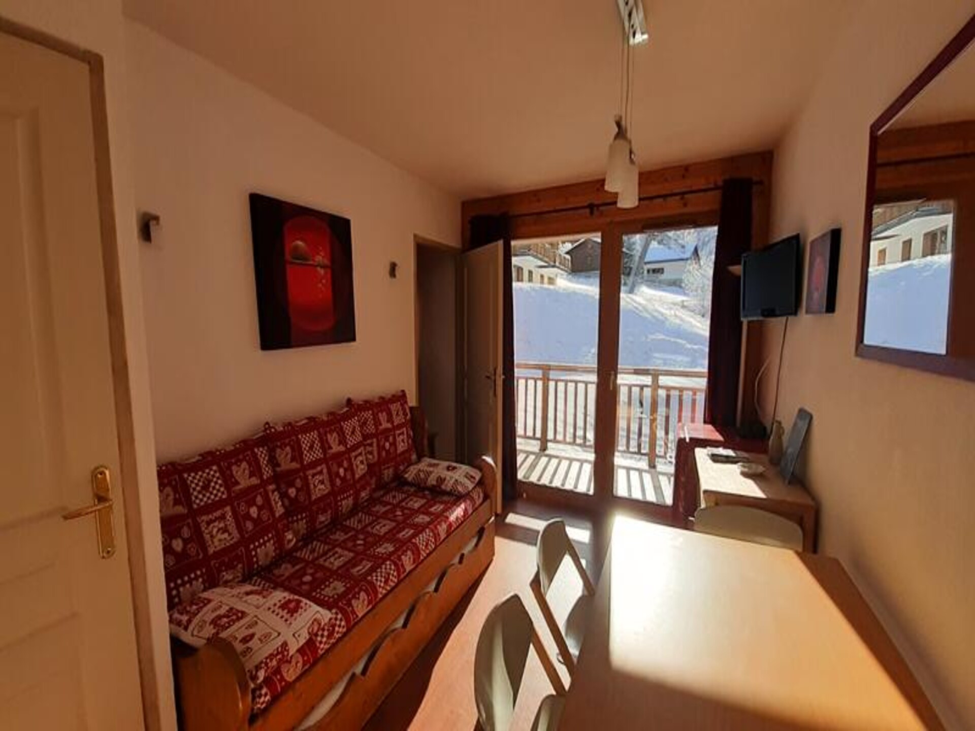 Studio-appartement op 100m van de piste in Valfréjus - foto 8