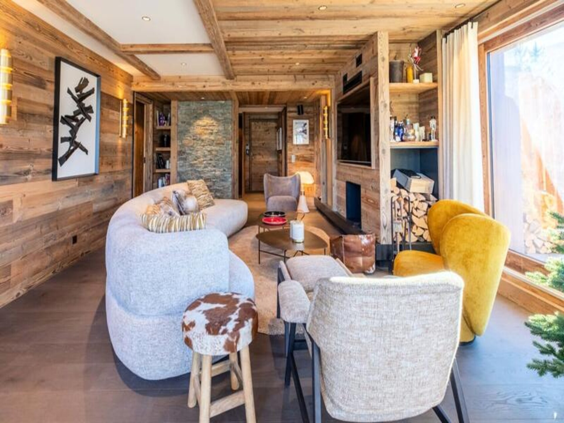 Luxe 5-kamerappartement Méribel Morel, 180m van de lift met panoramisch uitzicht - foto 7