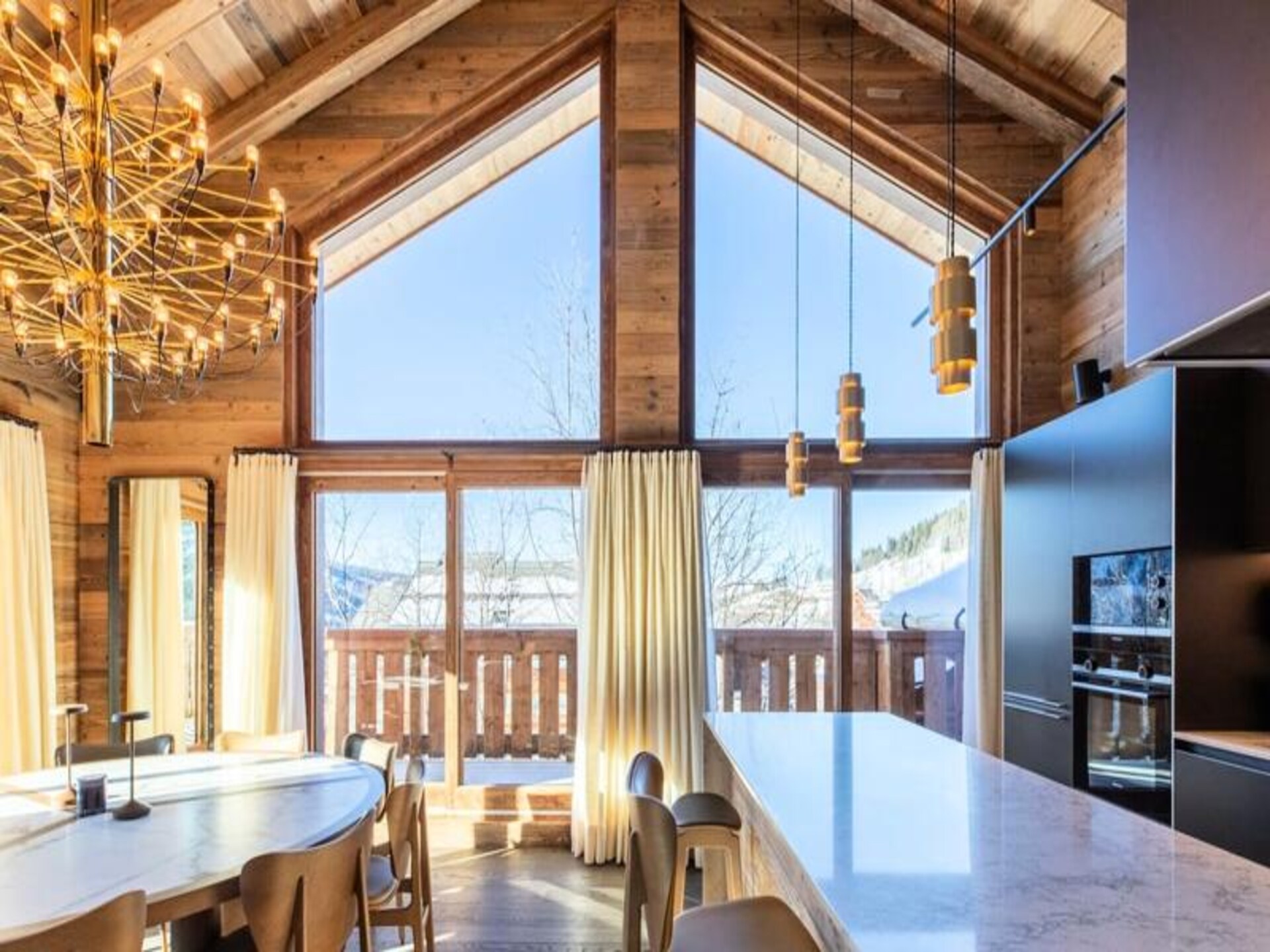 Luxe 5-kamerappartement Méribel Morel, 180m van de lift met panoramisch uitzicht - foto 8