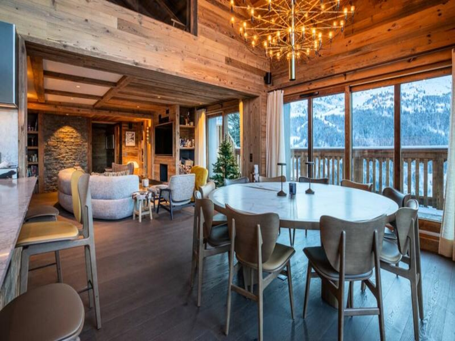 Luxe 5-kamerappartement Méribel Morel, 180m van de lift met panoramisch uitzicht - foto 28