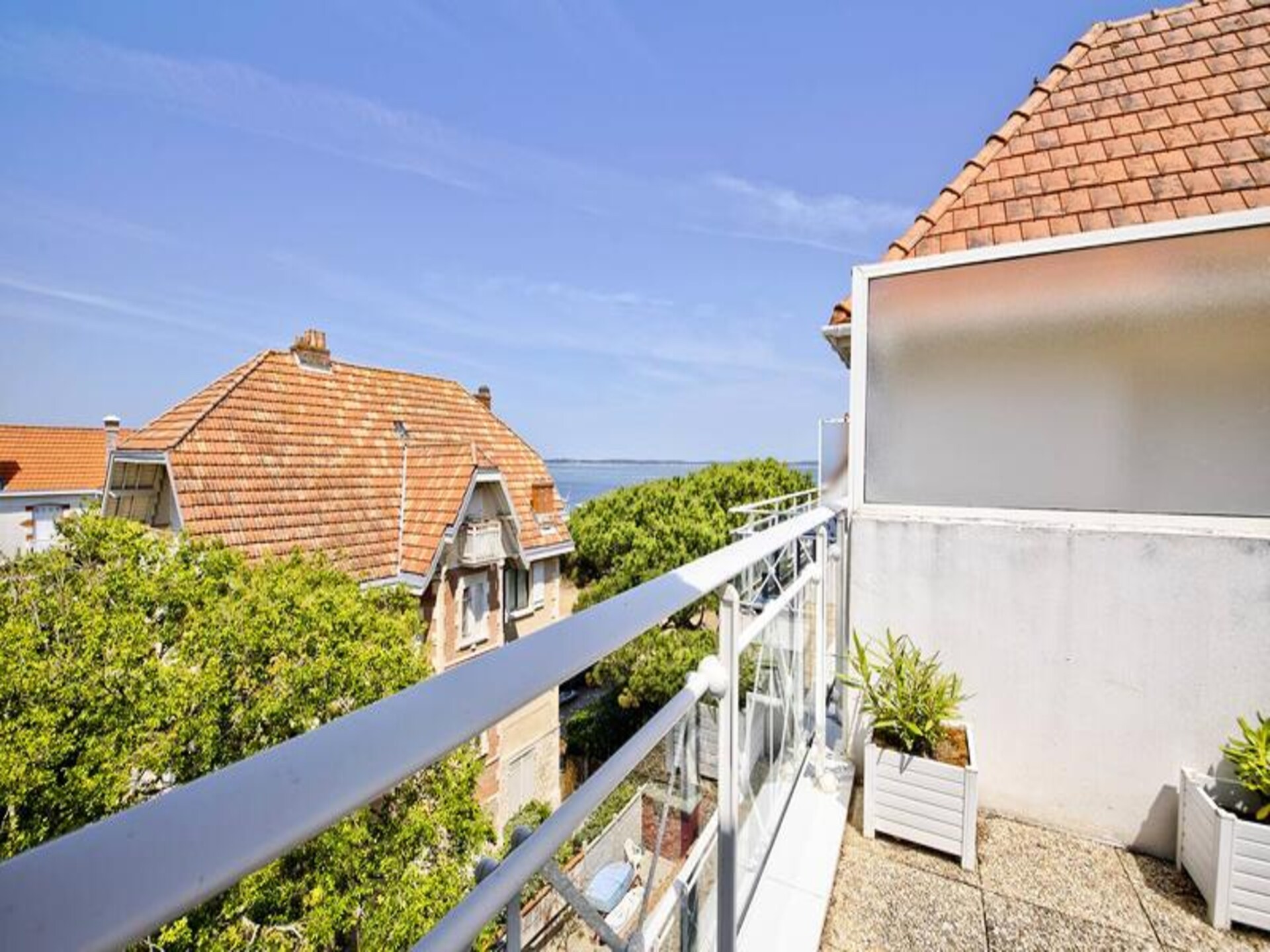 Luxe appartement met panoramisch zeezicht en privéstrand in Arcachon - foto 13