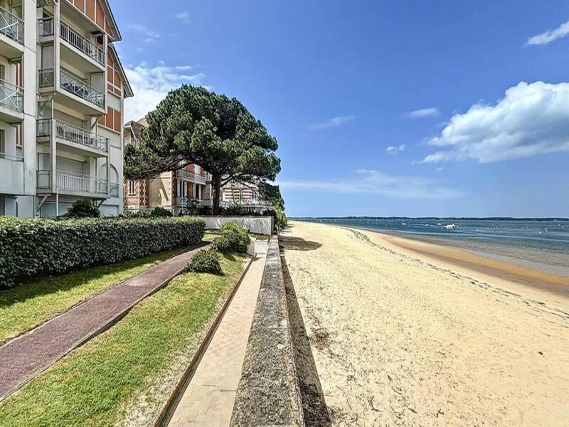Luxe appartement met panoramisch zeezicht en privéstrand in Arcachon - foto 14