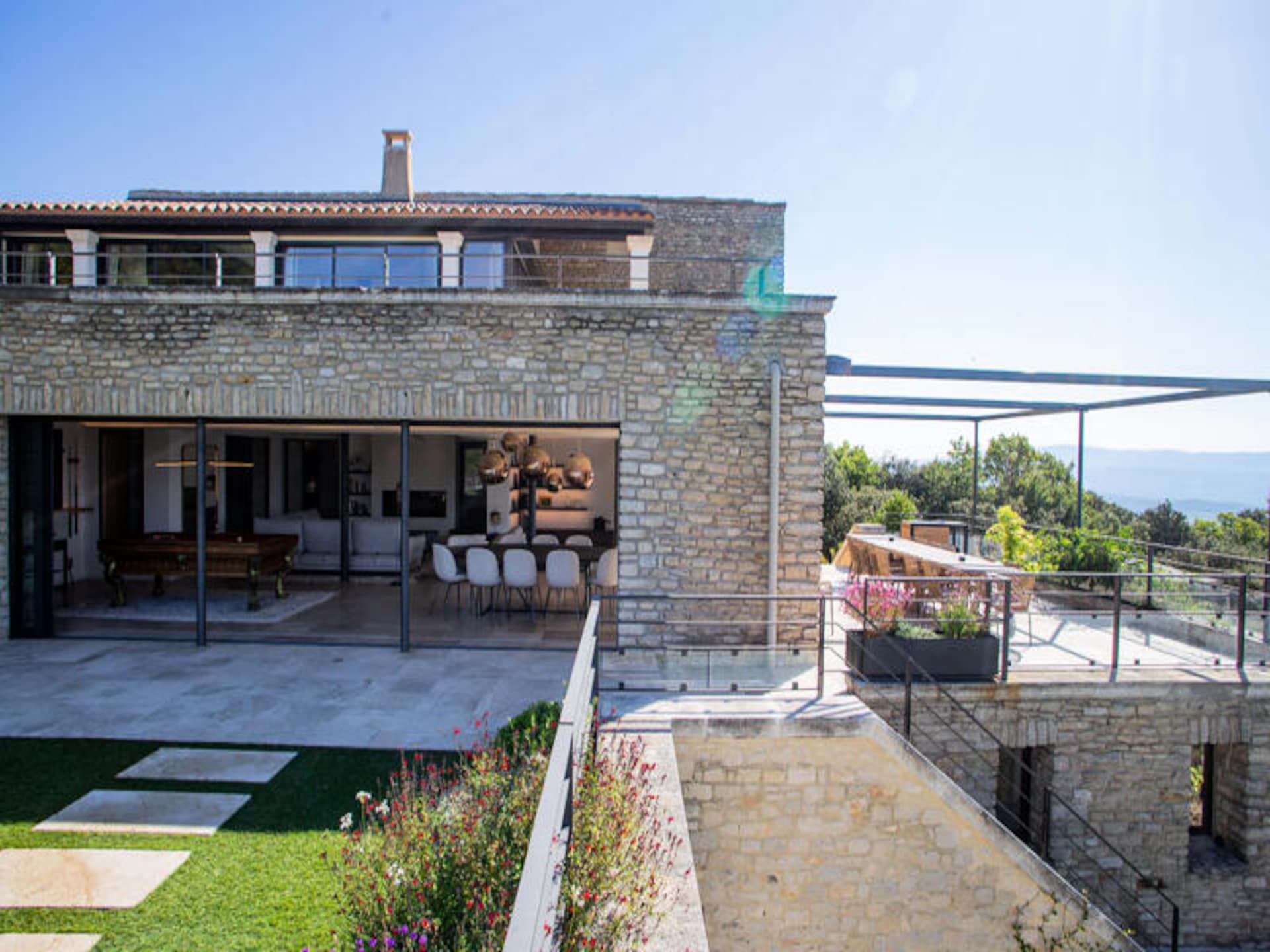 Luxe villa in Gordes met 8 slaapkamers, privézwembad en panoramisch uitzicht - foto 15