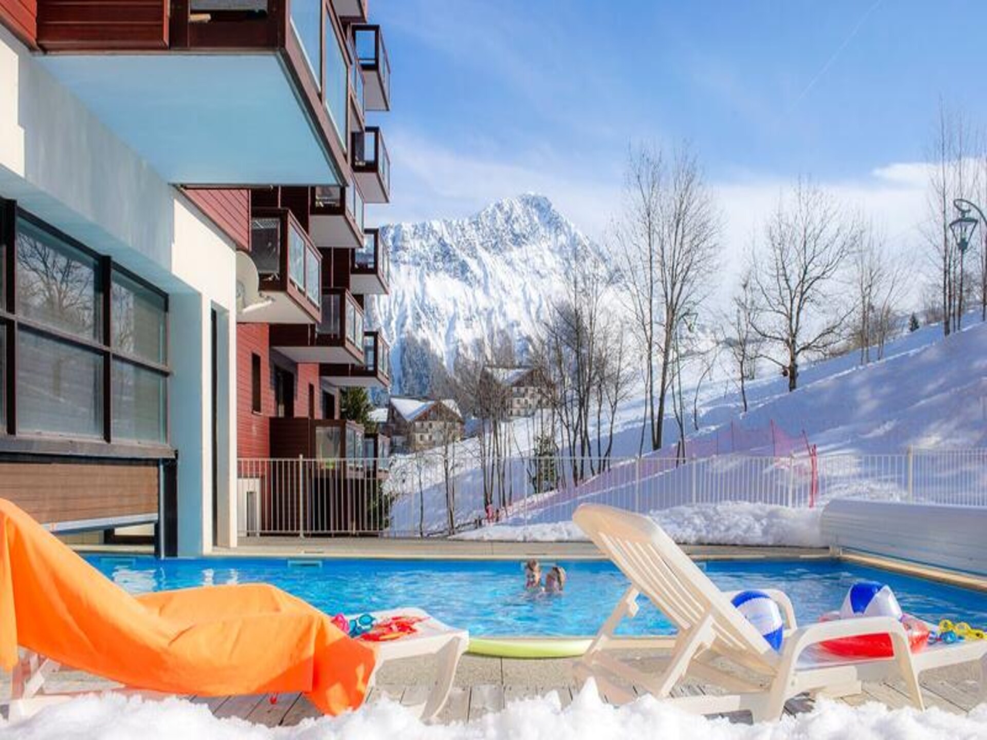 Appartement Résidence Goélia Les Terrasses du Corbier, 8 personen, ski-in/ski-out - foto 9