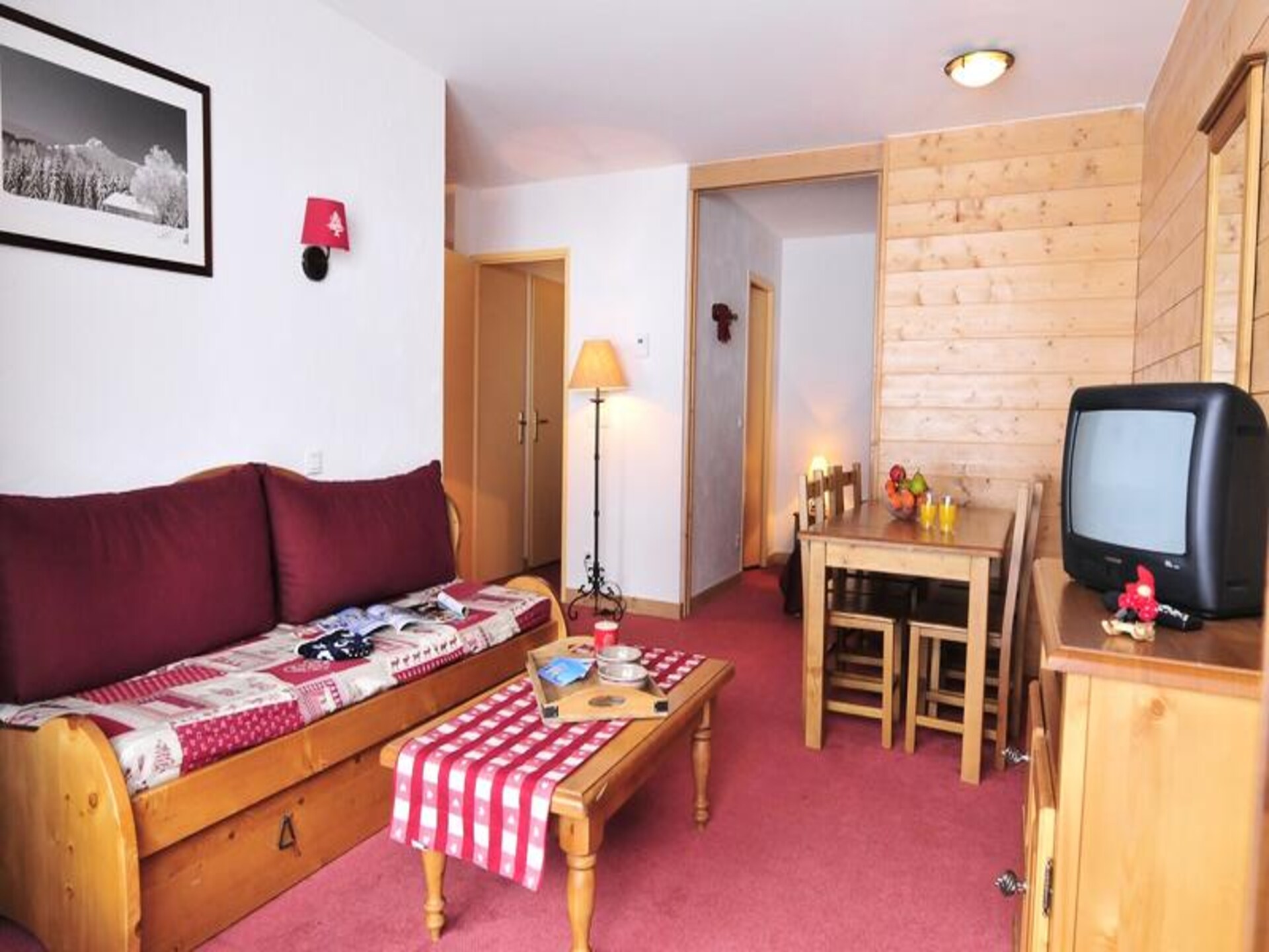 Ski-in/ski-out appartement voor 6 personen aan de piste in Le Corbier - foto 10