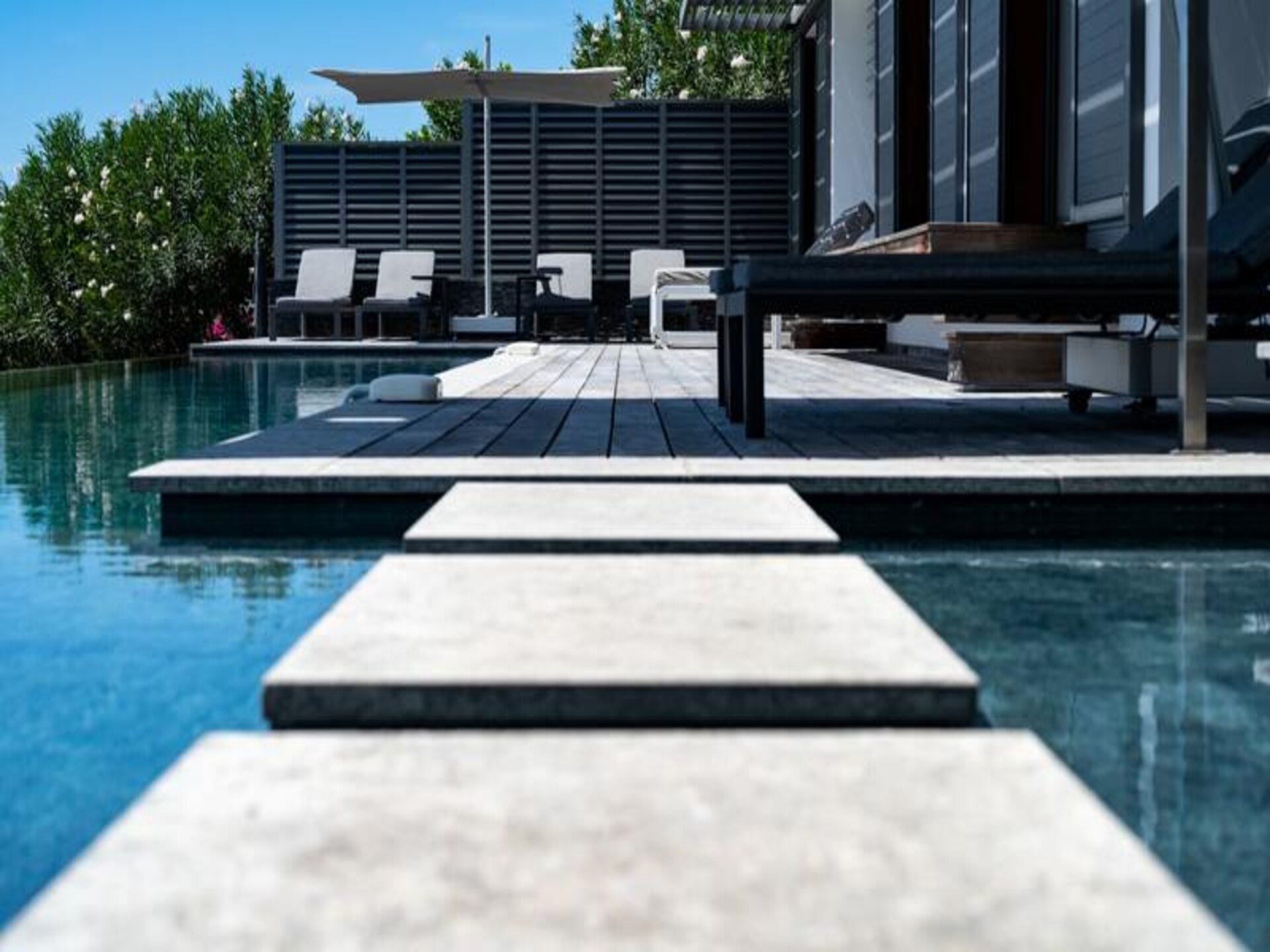 Panoramisch zeezicht en infinity pool bij Grand-Bourg voor 11 personen - foto 49