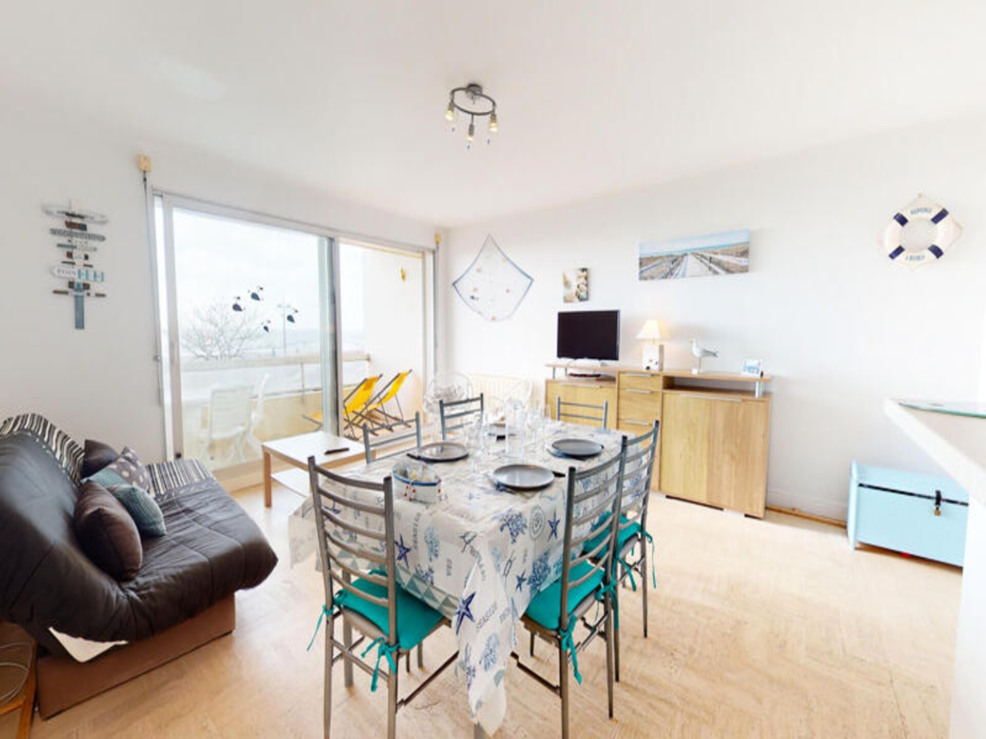 Zonnig appartement in Saint-Jean-de-Monts met balkon en zeezicht - foto 11