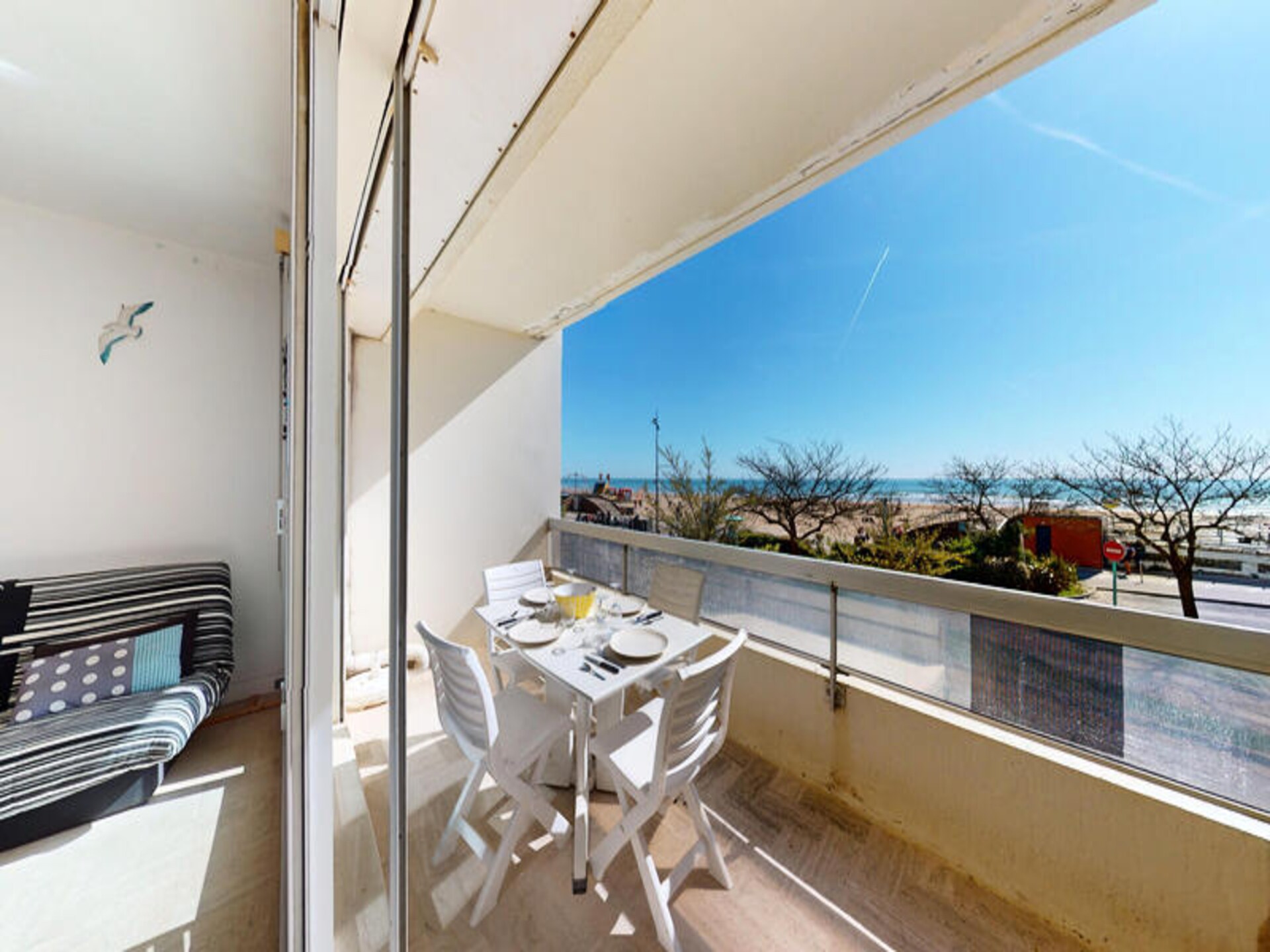Zonnig appartement in Saint-Jean-de-Monts met balkon en zeezicht - foto 14