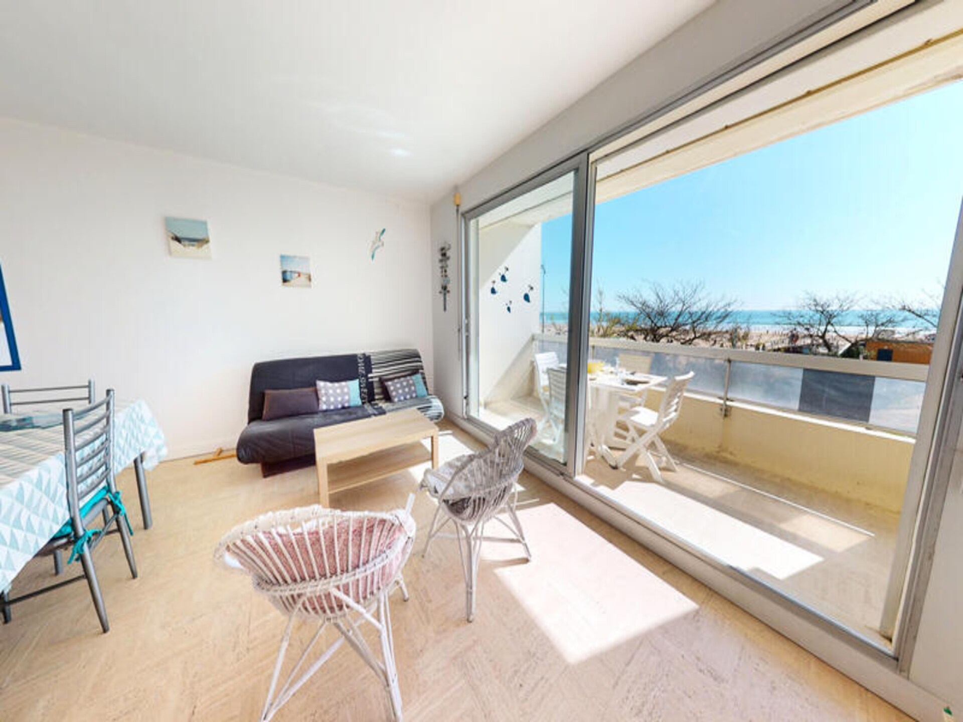 Zonnig appartement in Saint-Jean-de-Monts met balkon en zeezicht - foto 15