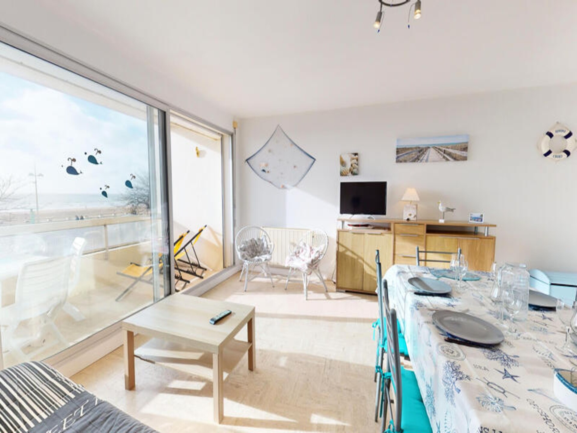 Zonnig appartement in Saint-Jean-de-Monts met balkon en zeezicht - foto 16