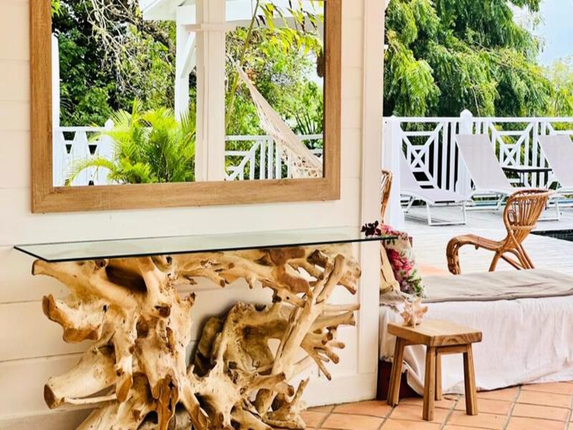 Villa Blanche in Grand-Bourg: luxe voor 11 personen met privézwembad en zeezicht - foto 11