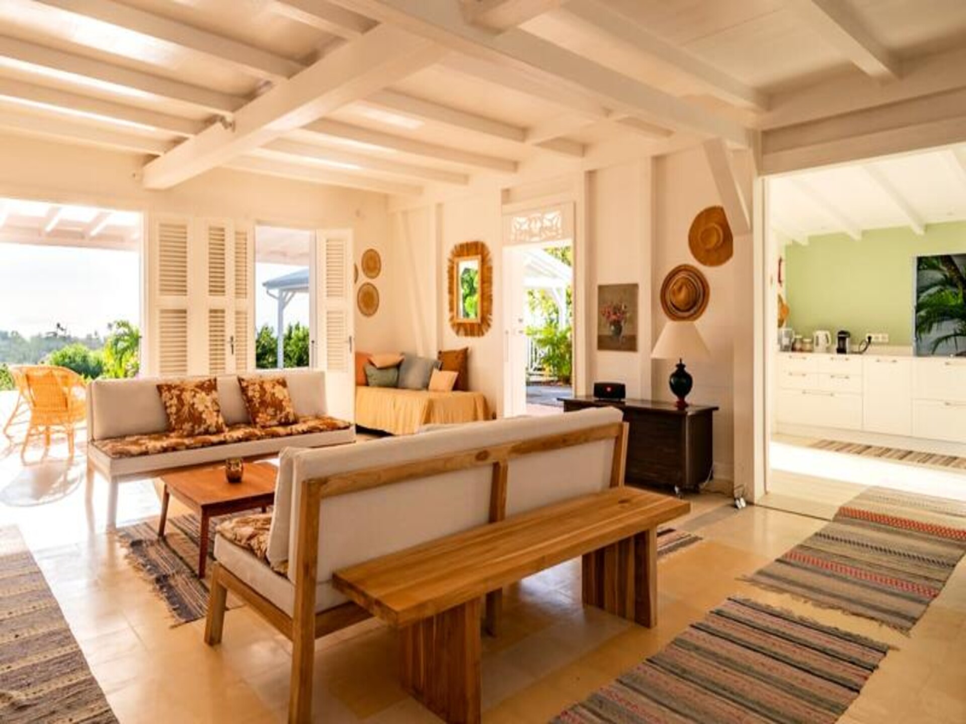 Villa Blanche in Grand-Bourg: luxe voor 11 personen met privézwembad en zeezicht - foto 16