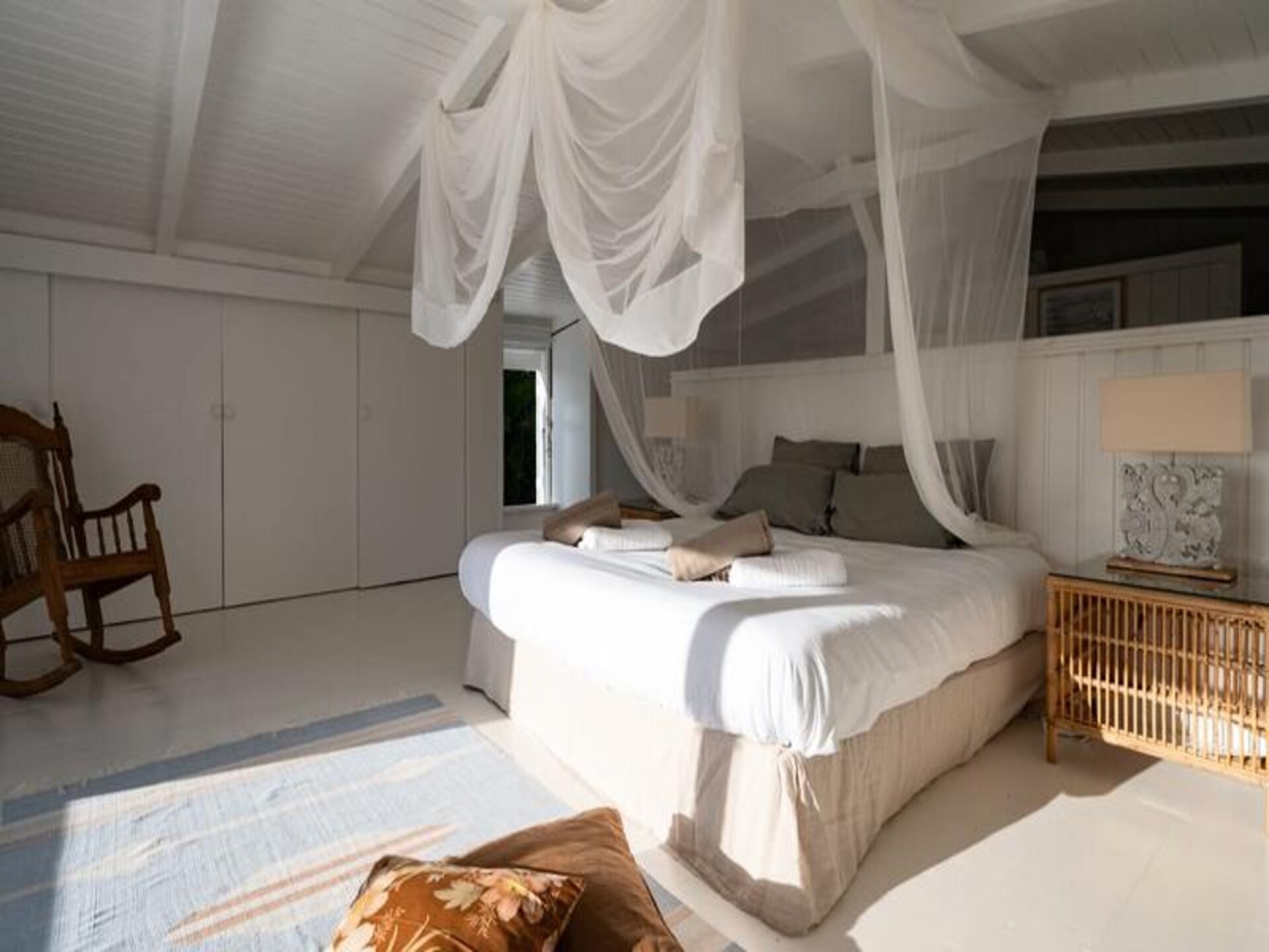 Villa Blanche in Grand-Bourg: luxe voor 11 personen met privézwembad en zeezicht - foto 21