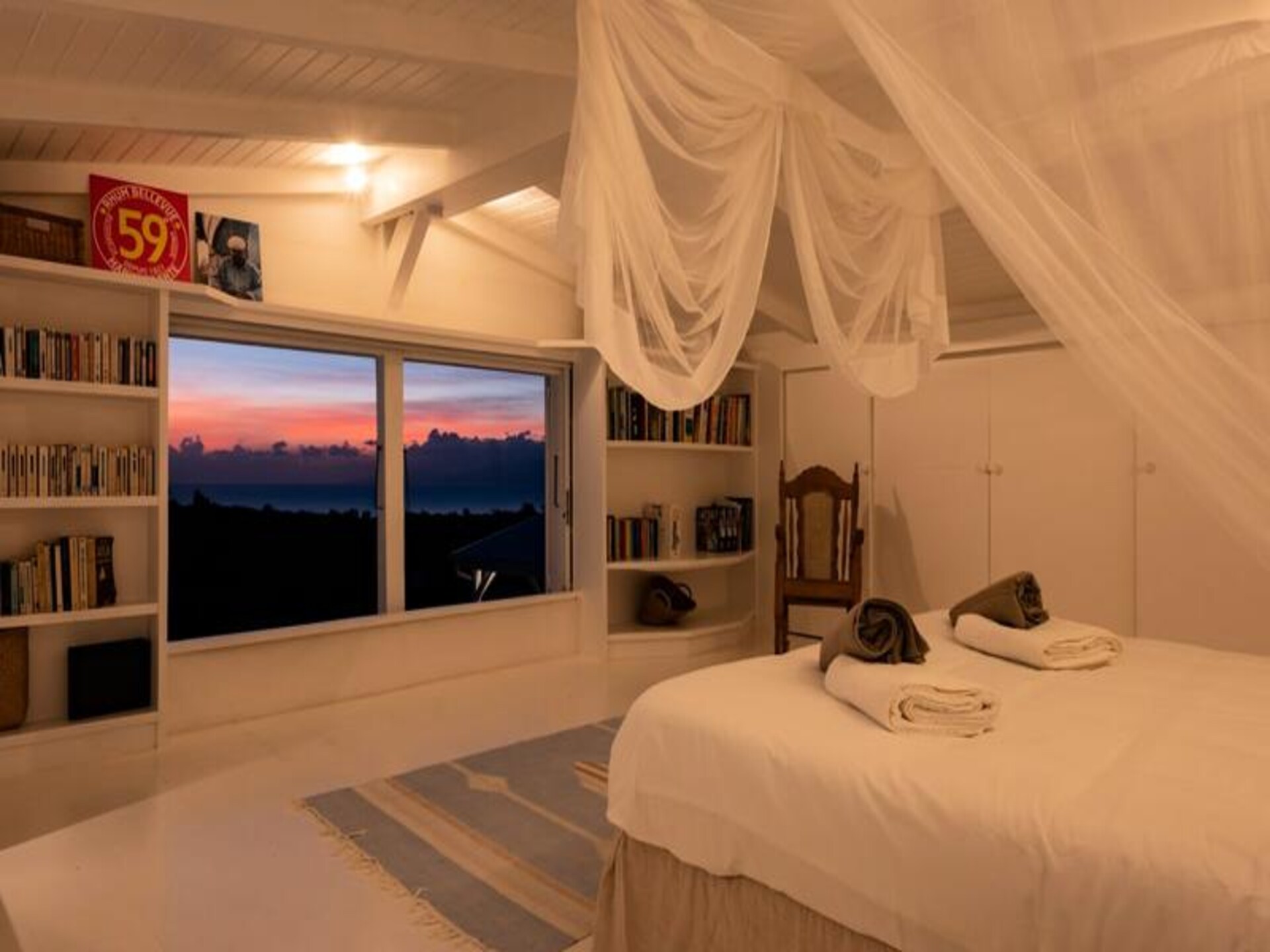 Villa Blanche in Grand-Bourg: luxe voor 11 personen met privézwembad en zeezicht - foto 29