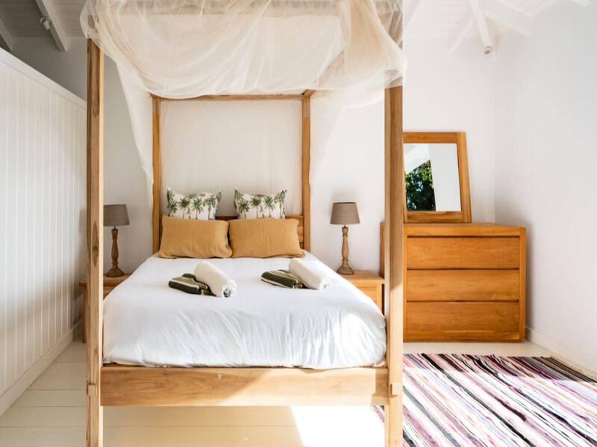 Villa Blanche in Grand-Bourg: luxe voor 11 personen met privézwembad en zeezicht - foto 32