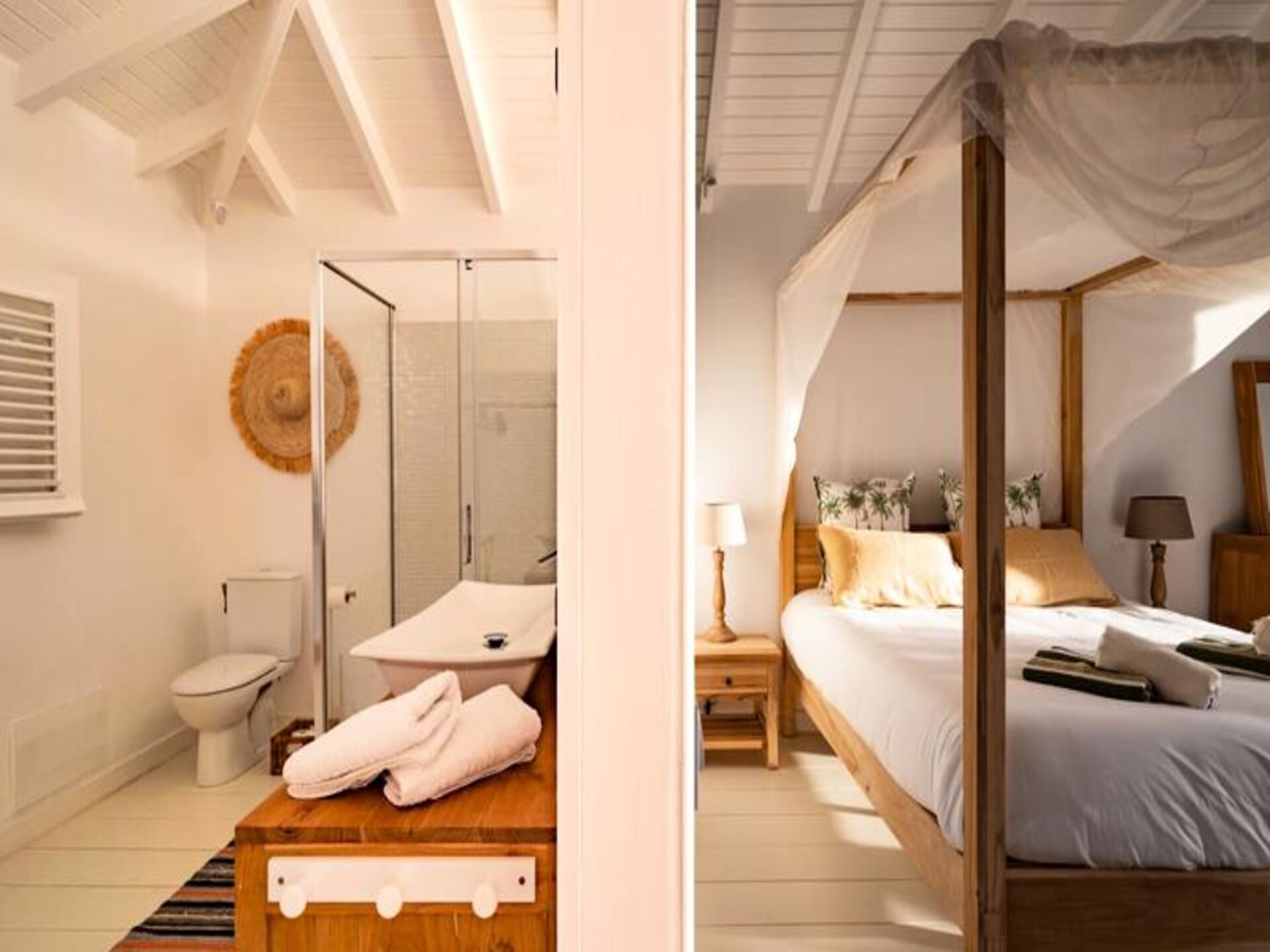 Villa Blanche in Grand-Bourg: luxe voor 11 personen met privézwembad en zeezicht - foto 35
