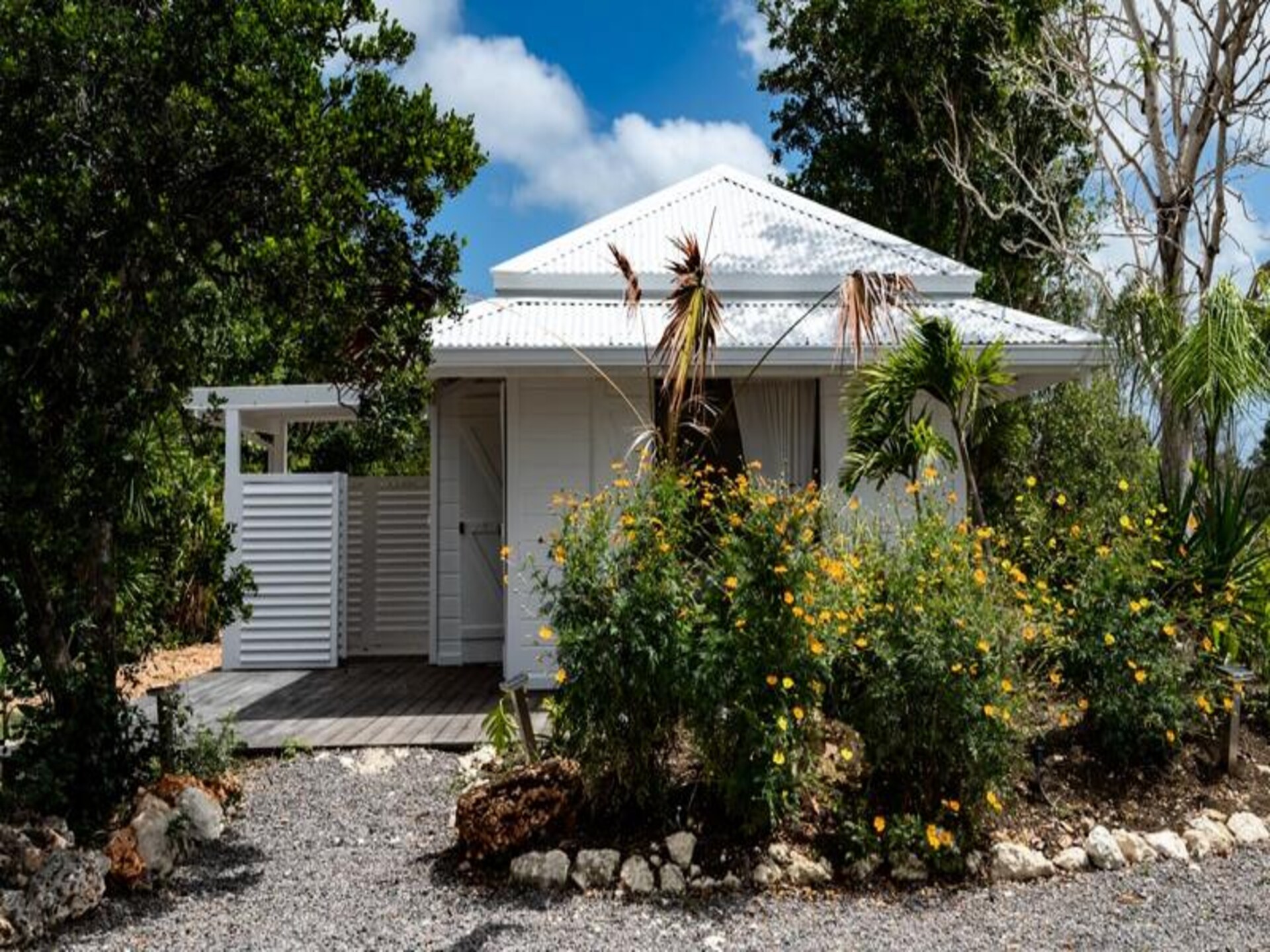 Villa Blanche in Grand-Bourg: luxe voor 11 personen met privézwembad en zeezicht - foto 36
