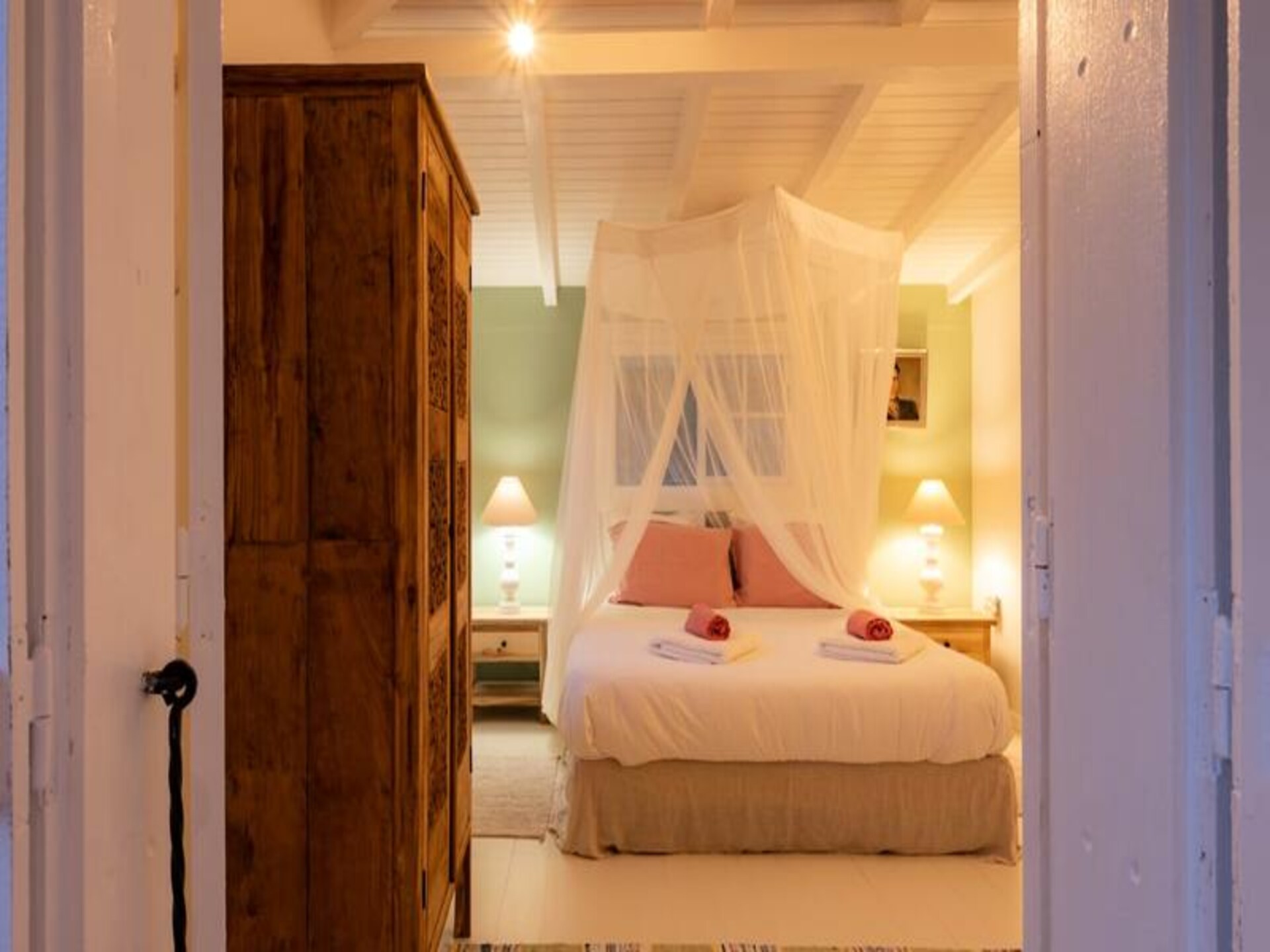 Villa Blanche in Grand-Bourg: luxe voor 11 personen met privézwembad en zeezicht - foto 55
