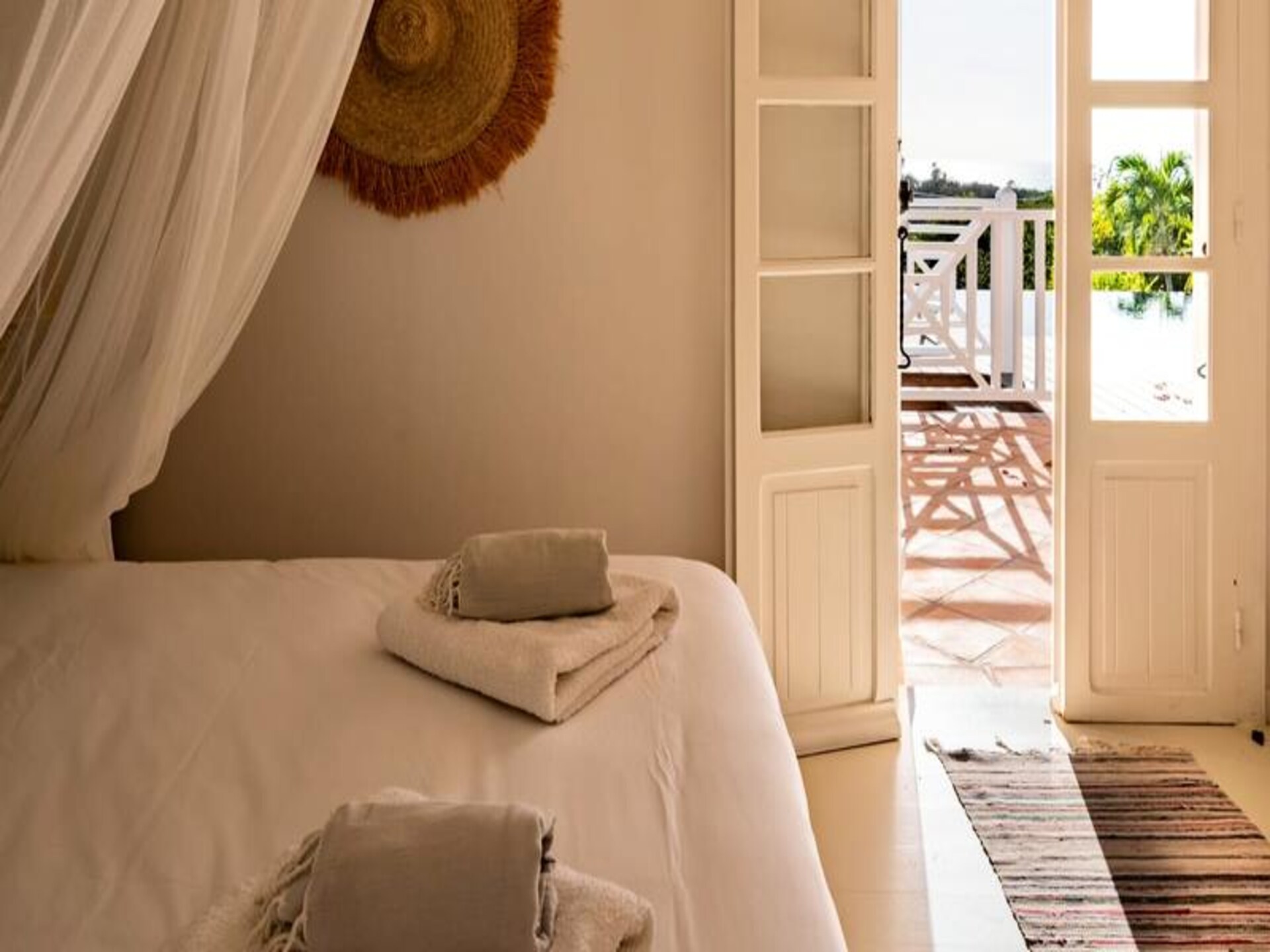 Villa Blanche in Grand-Bourg: luxe voor 11 personen met privézwembad en zeezicht - foto 59
