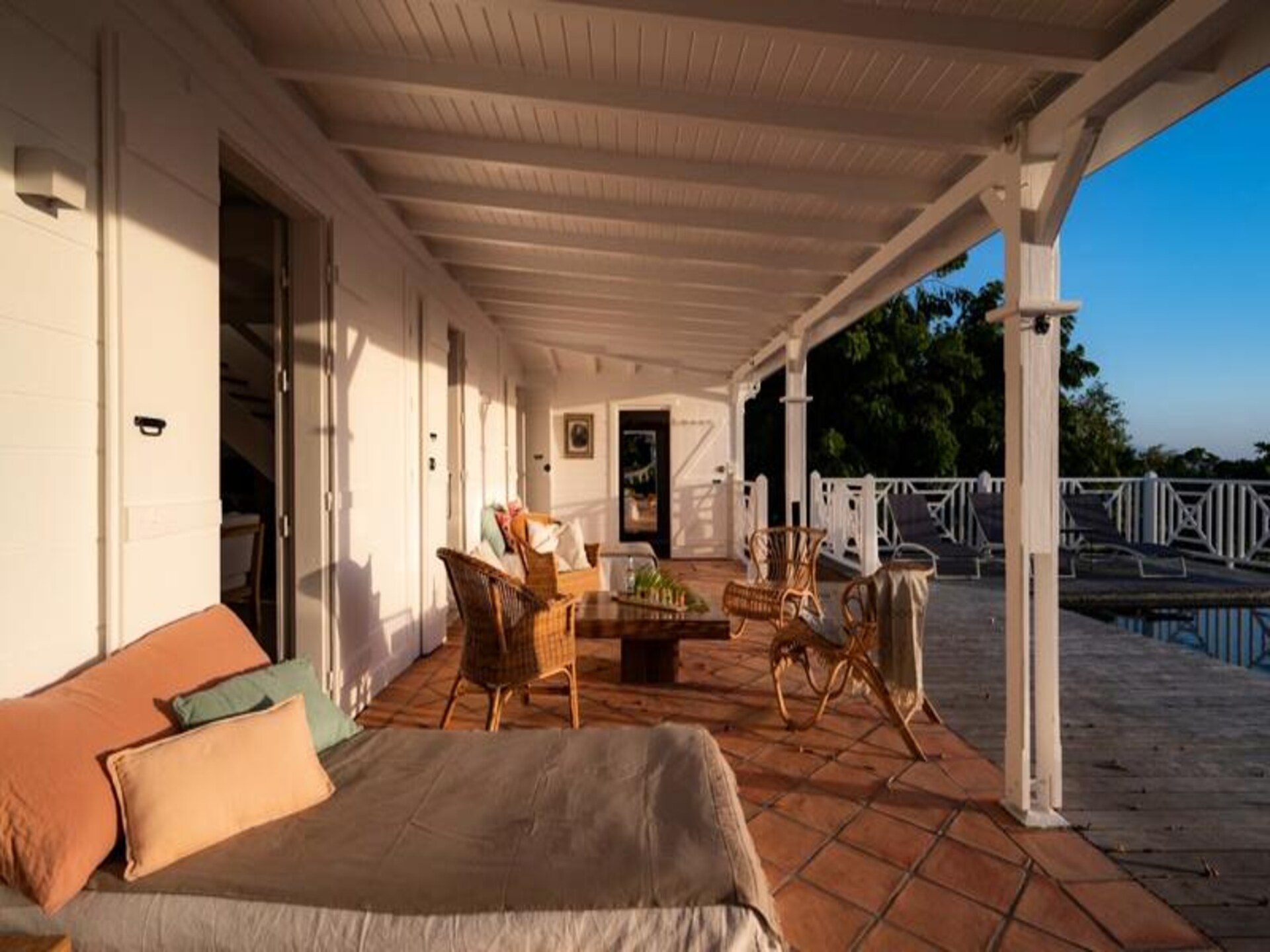 Villa Blanche in Grand-Bourg: luxe voor 11 personen met privézwembad en zeezicht - foto 60