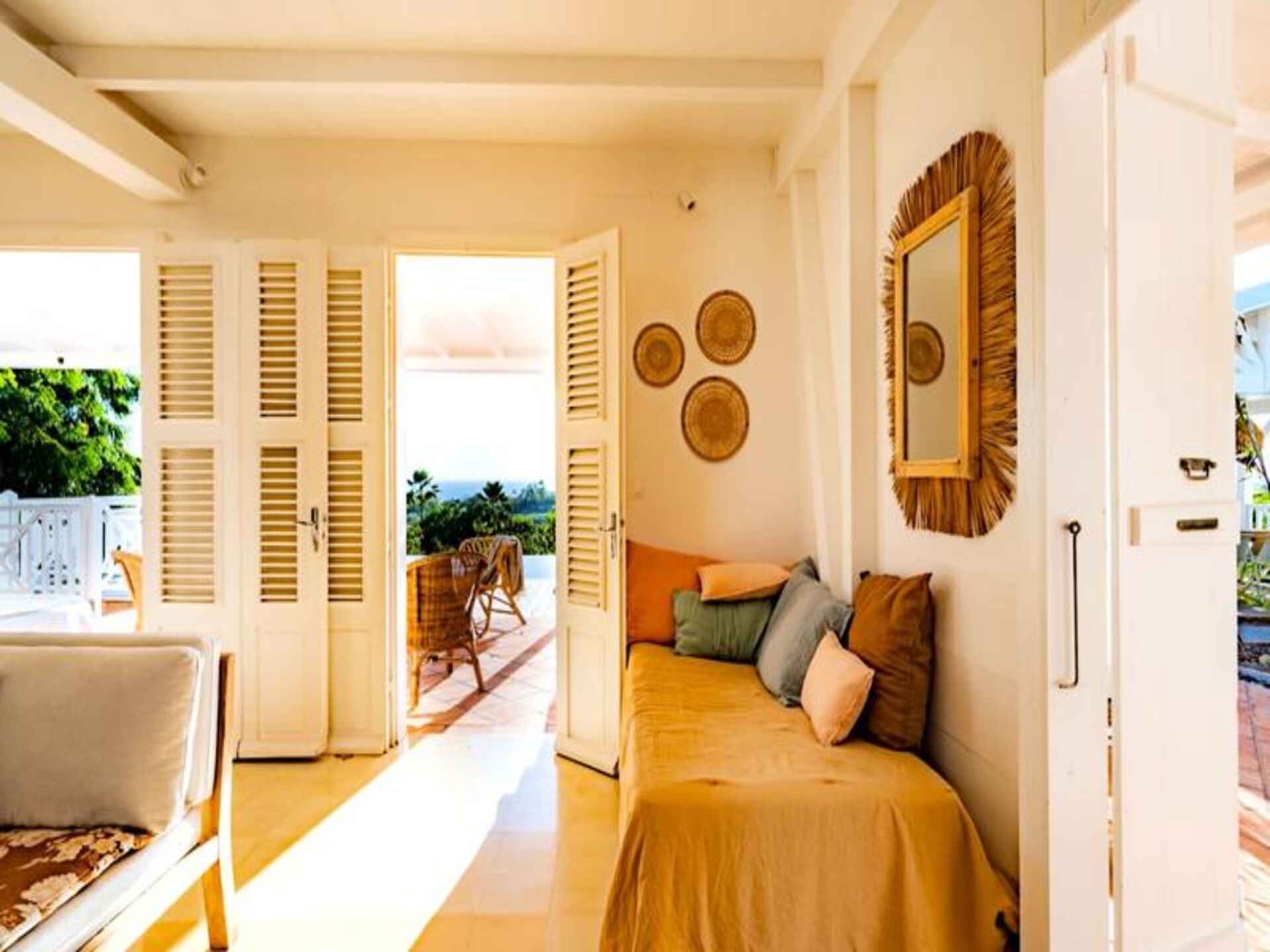 Villa Blanche in Grand-Bourg: luxe voor 11 personen met privézwembad en zeezicht - foto 69