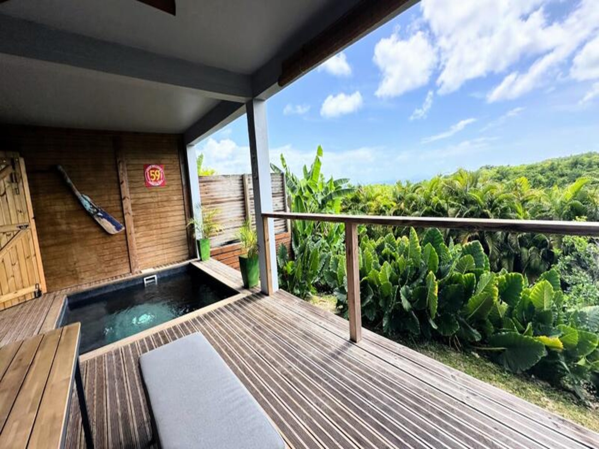 Knusse bungalow met privézwembad en zeezicht in Grand-Bourg, Marie-Galante - foto 4