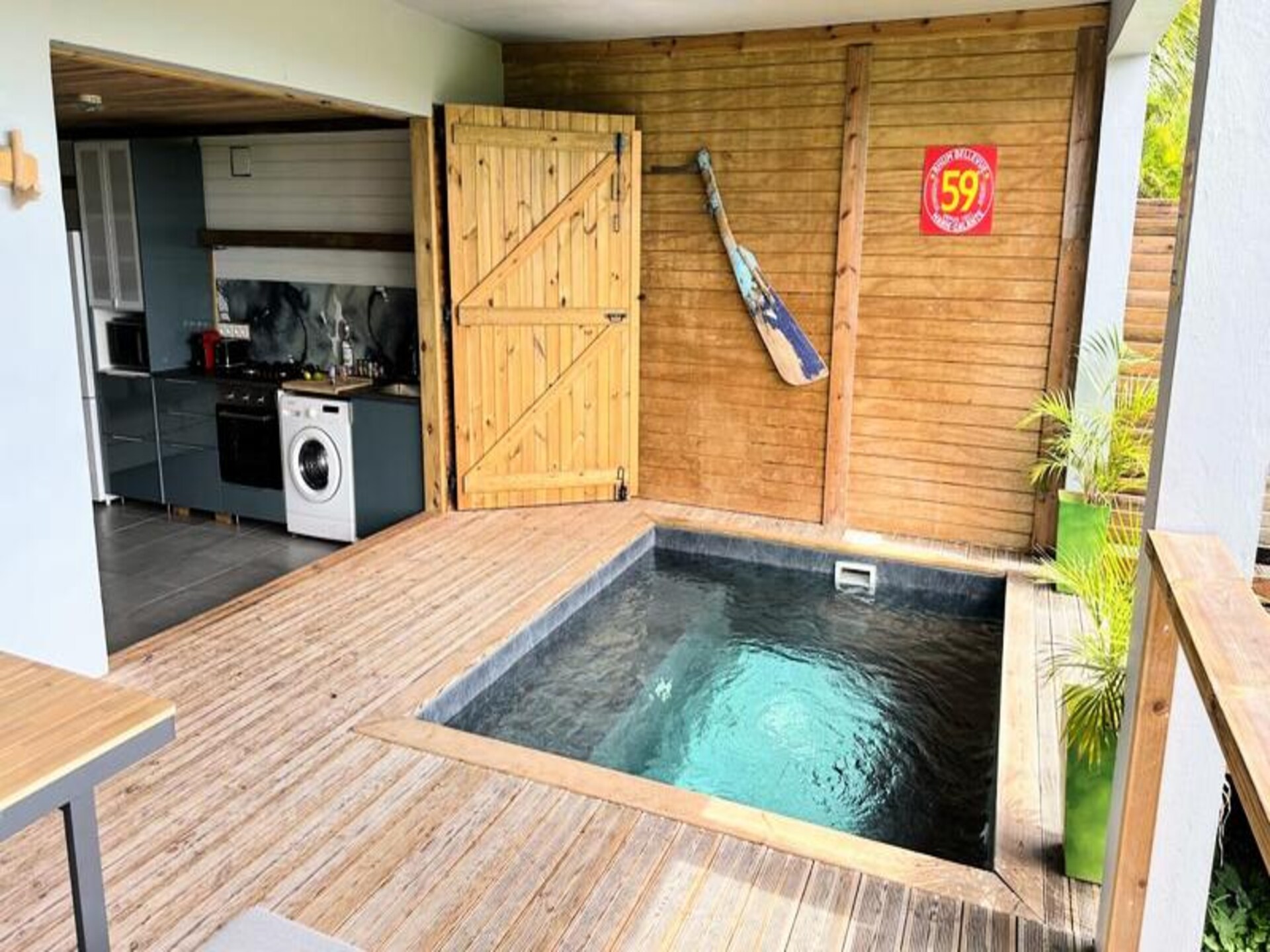 Knusse bungalow met privézwembad en zeezicht in Grand-Bourg, Marie-Galante - foto 5