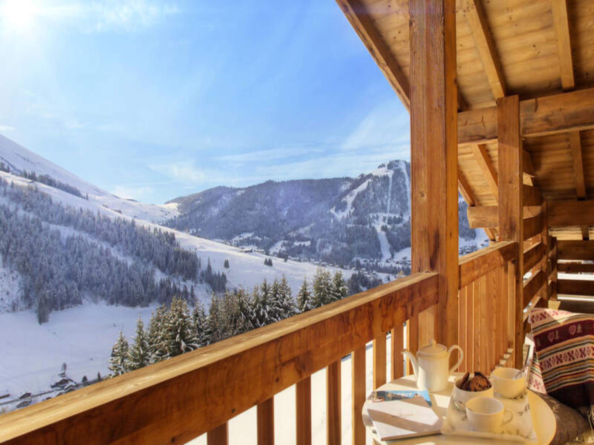 Luxe chaletappartement voor 10 personen met jacuzzi en panoramisch uitzicht in La Clusaz - foto 2