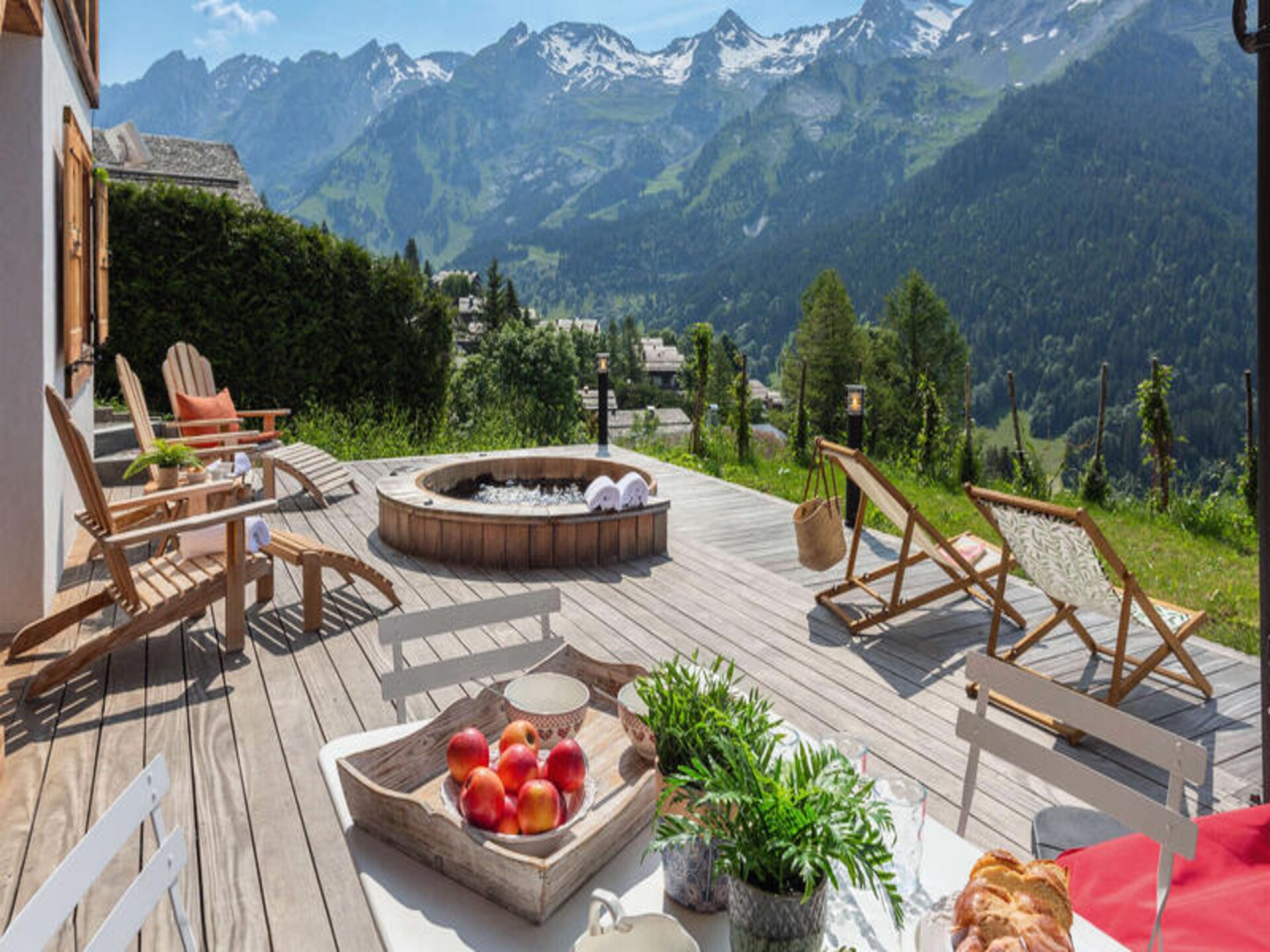 Luxe chaletappartement voor 10 personen met jacuzzi en panoramisch uitzicht in La Clusaz - foto 7