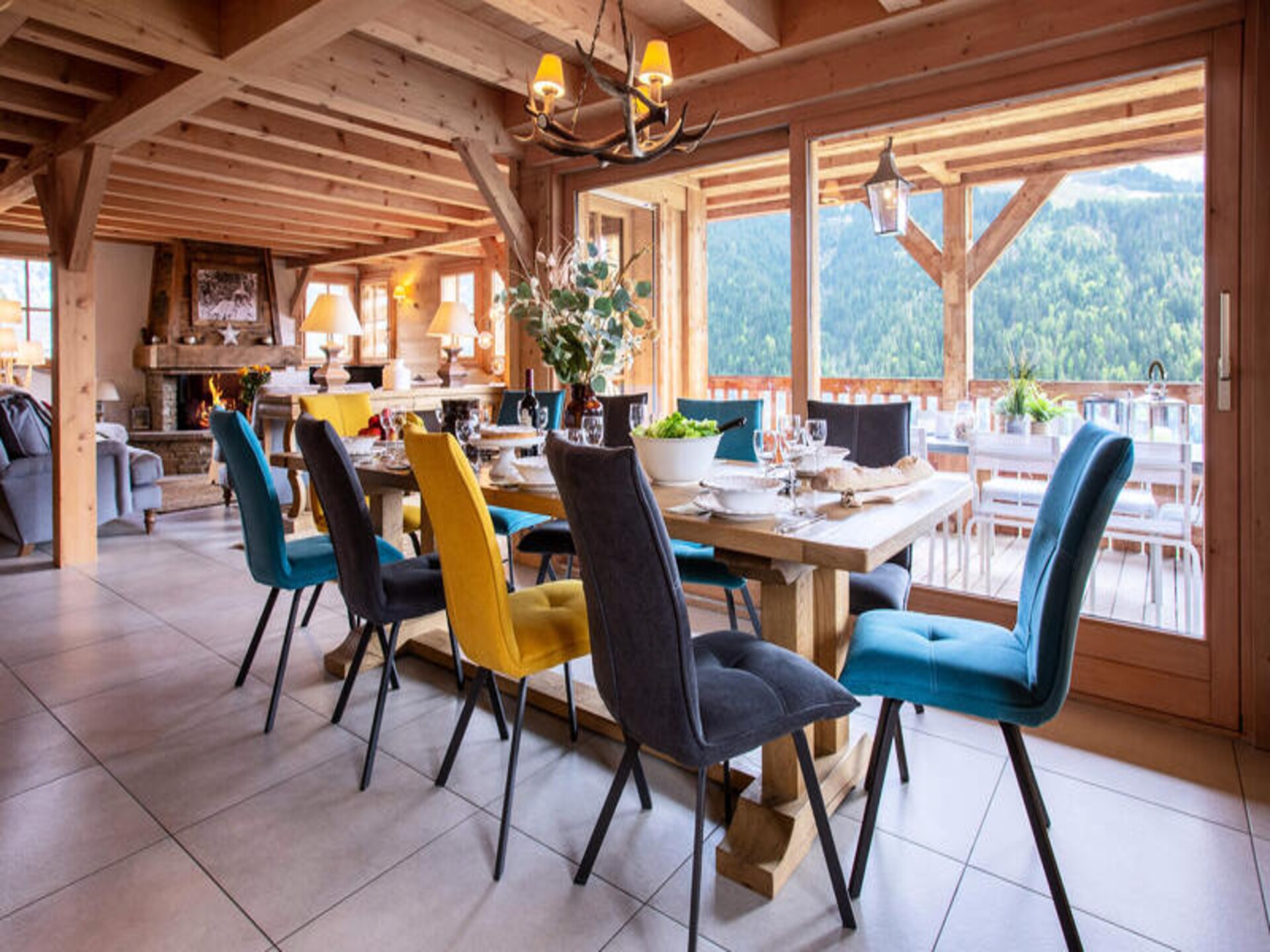 Luxe chaletappartement voor 10 personen met jacuzzi en panoramisch uitzicht in La Clusaz - foto 14