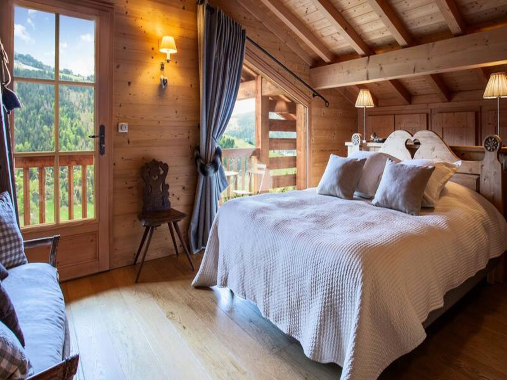 Luxe chaletappartement voor 10 personen met jacuzzi en panoramisch uitzicht in La Clusaz - foto 19