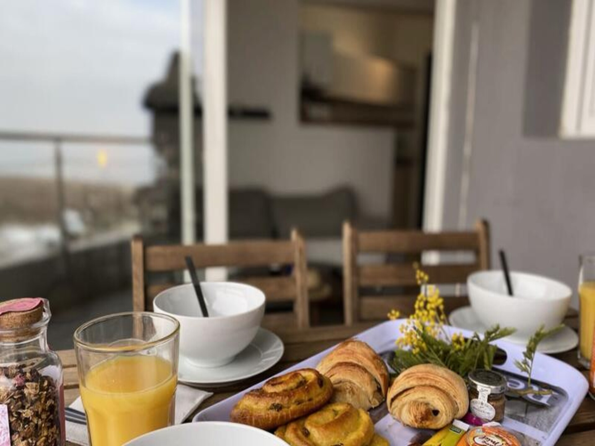 Studio met privéstrand, zeezicht en zonsondergang op het terras in Le Grau-du-Roi - foto 4