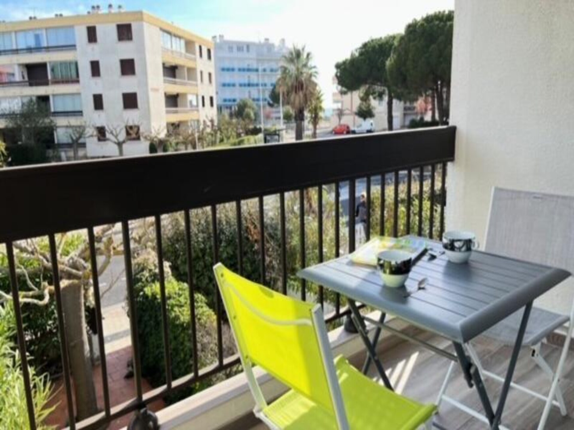 Zonnig appartement op zuiden met terras vlakbij strand Le Boucanet - foto 14