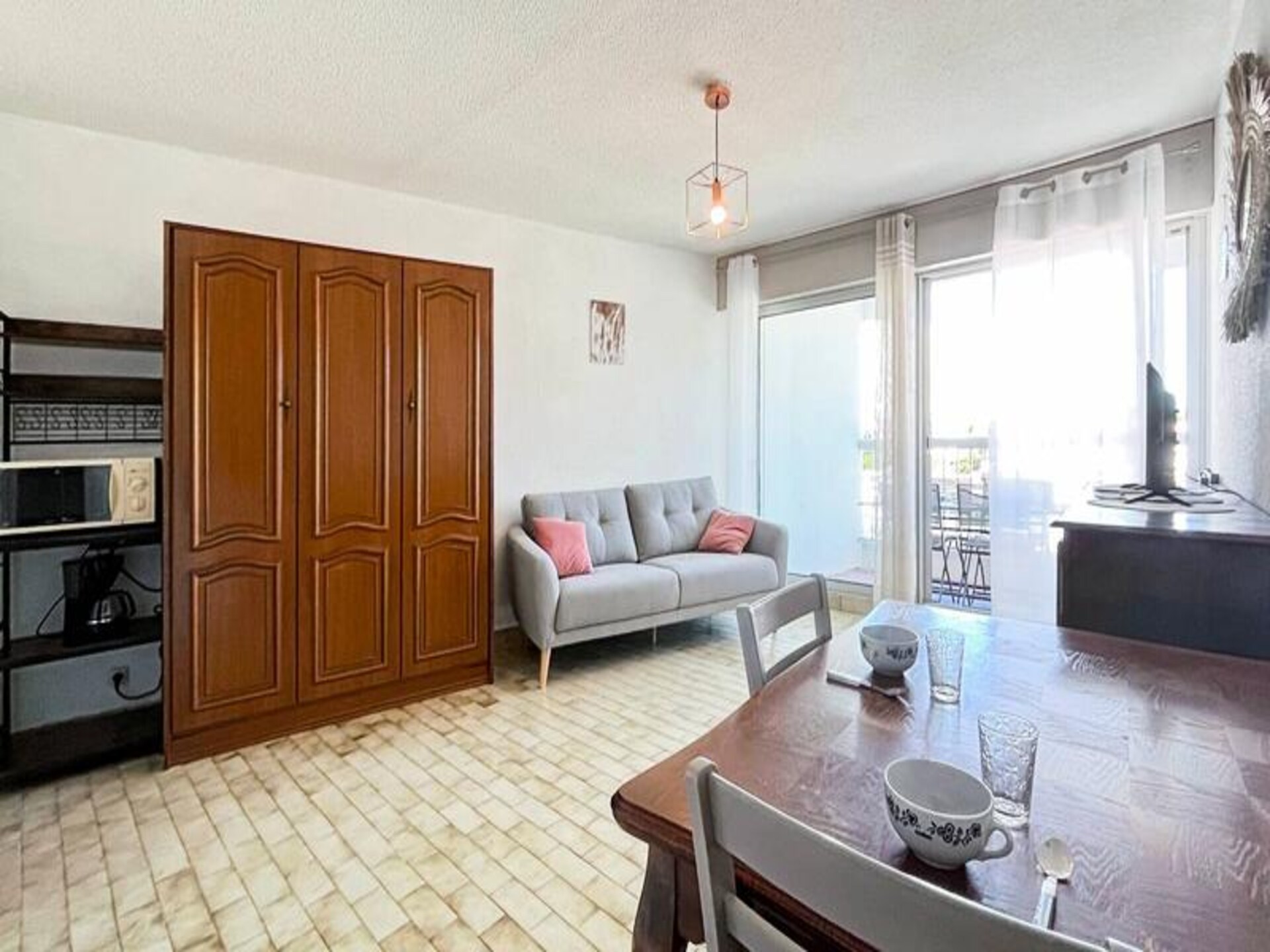 Appartement aan het water met terras en zicht op het kanaal in Le Grau du Roi - foto 3