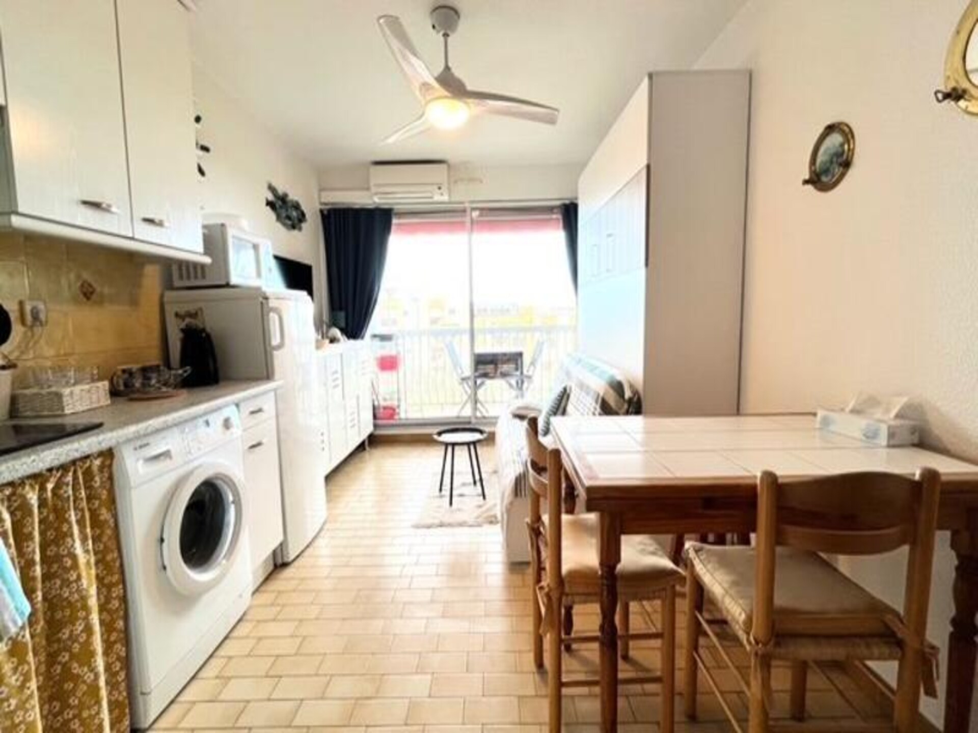 Studio met airco in Camargue, op loopafstand van strand Le Grau du Roi - foto 1