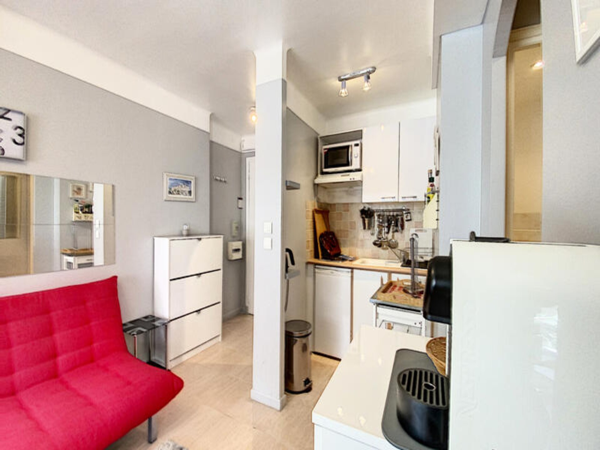 Stijlvolle studio in Cannes, 100m van de Croisette - foto 7