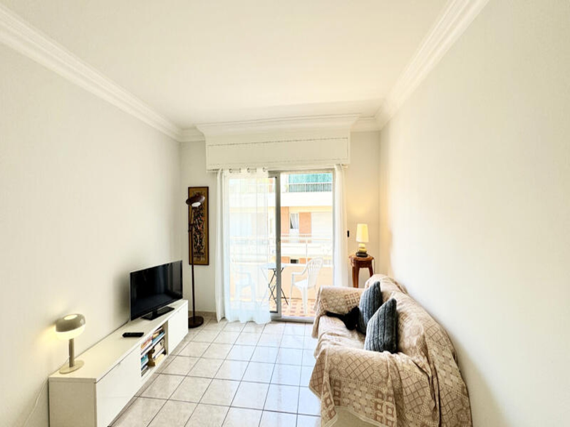 Stijlvol appartement met zeezicht in Cannes Palm Beach, 50m van het strand - foto 8