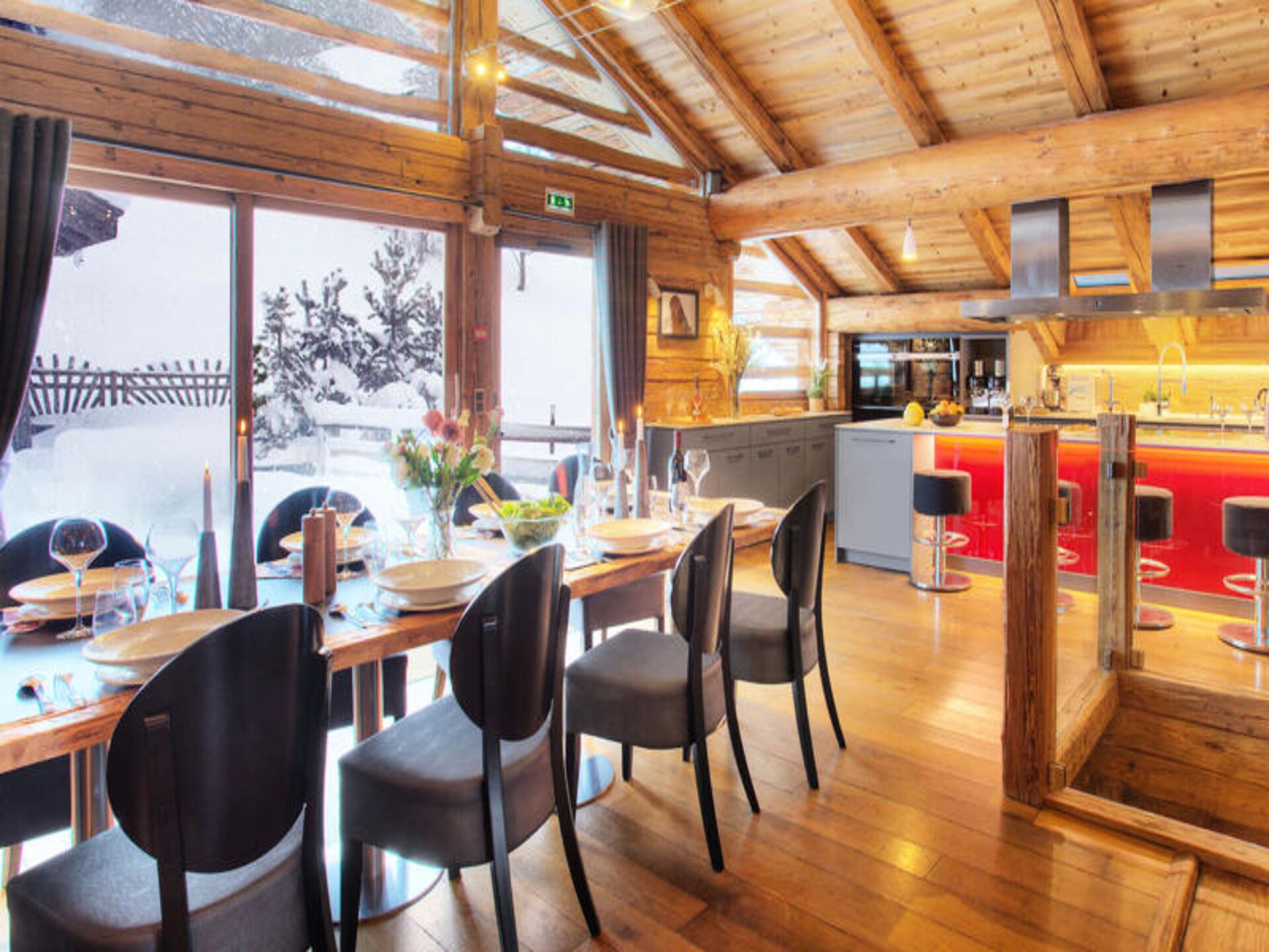 Luxe 15-persoons chalet met privé-spa en sauna op 400m van de piste in La Clusaz - foto 8