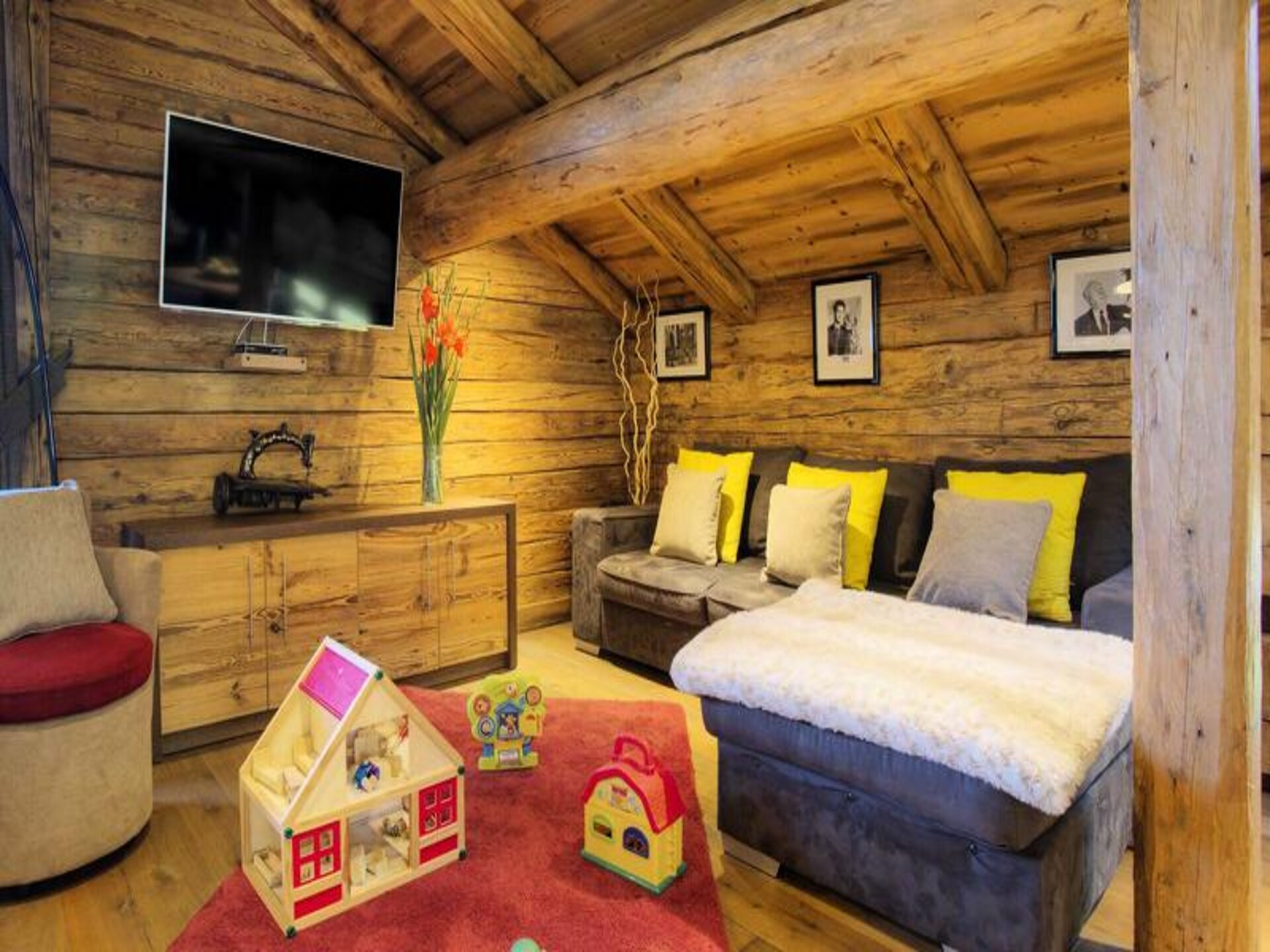 Luxe 15-persoons chalet met privé-spa en sauna op 400m van de piste in La Clusaz - foto 11