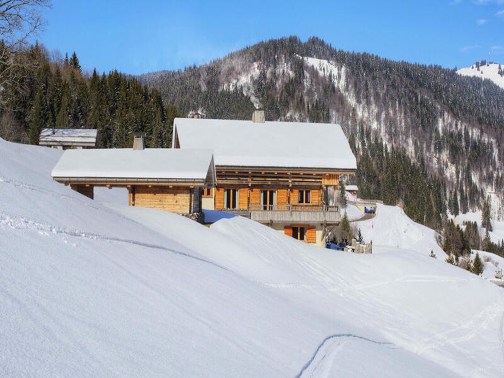 Luxe 15-persoons chalet met privé-spa en sauna op 400m van de piste in La Clusaz - foto 21