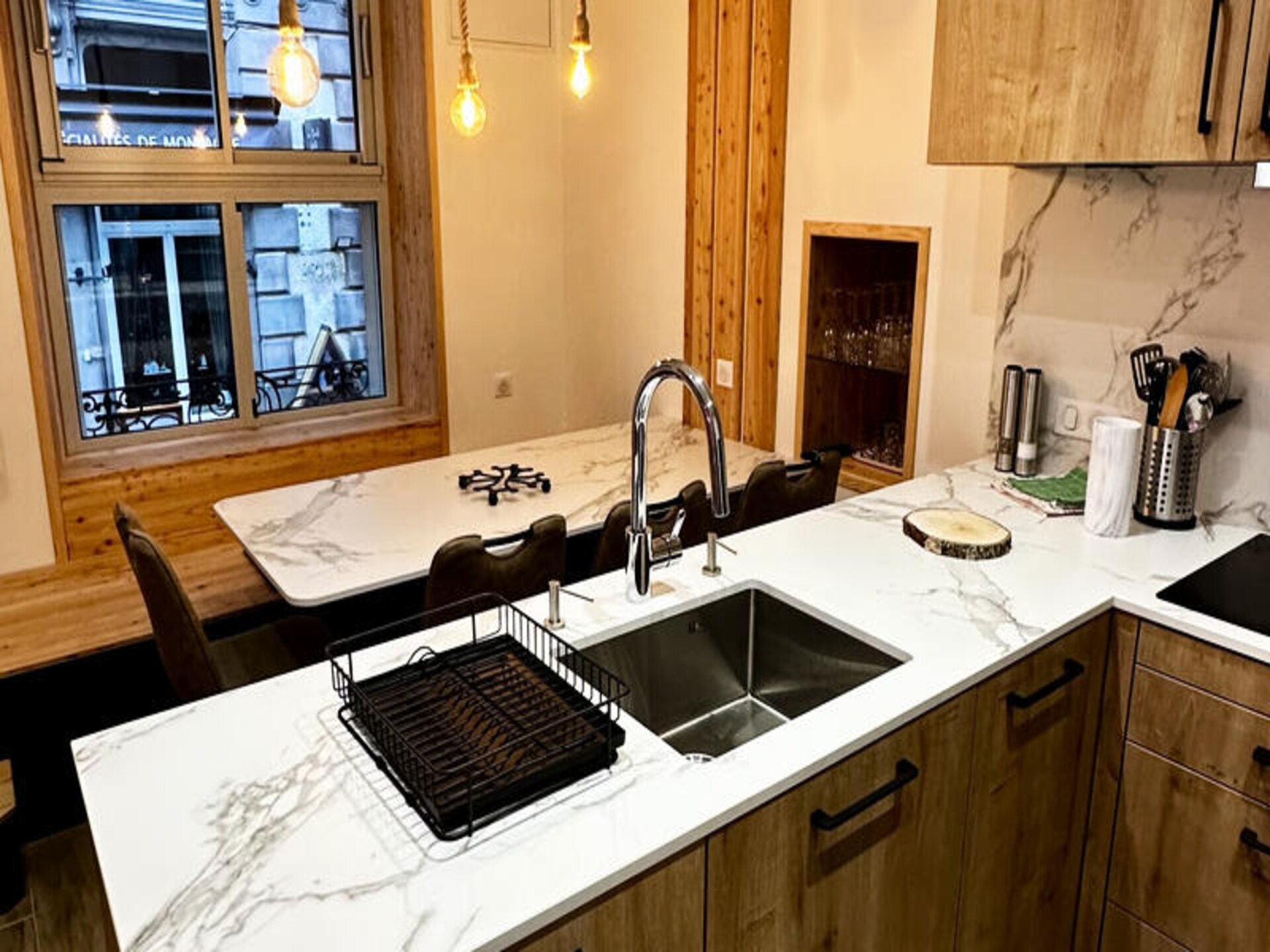 Architecturaal appartement voor 6 personen in het hart van Mont-Dore - foto 7