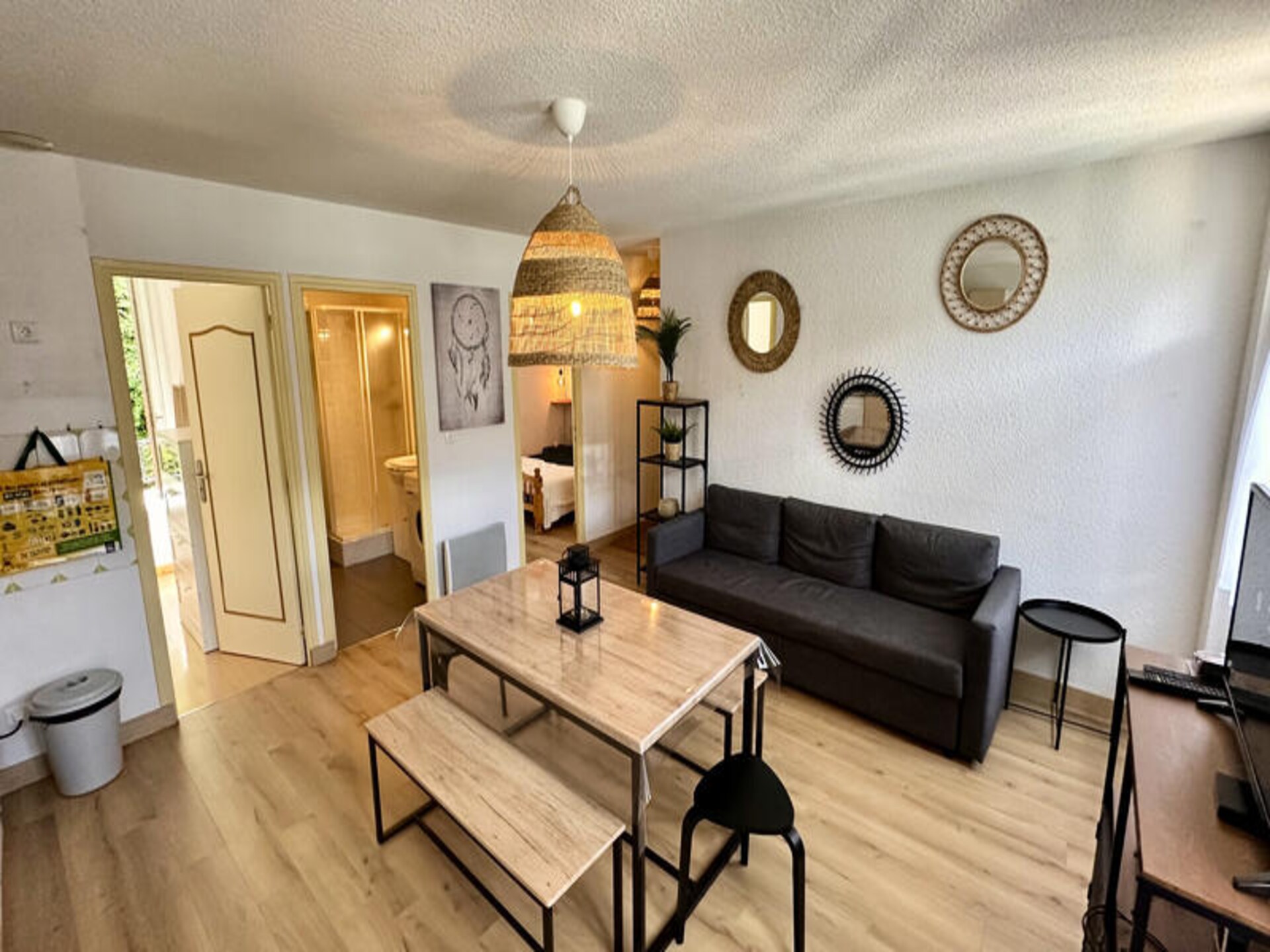 Licht appartement in Le Mont-Dore, vlakbij thermen en skipistes - foto 3