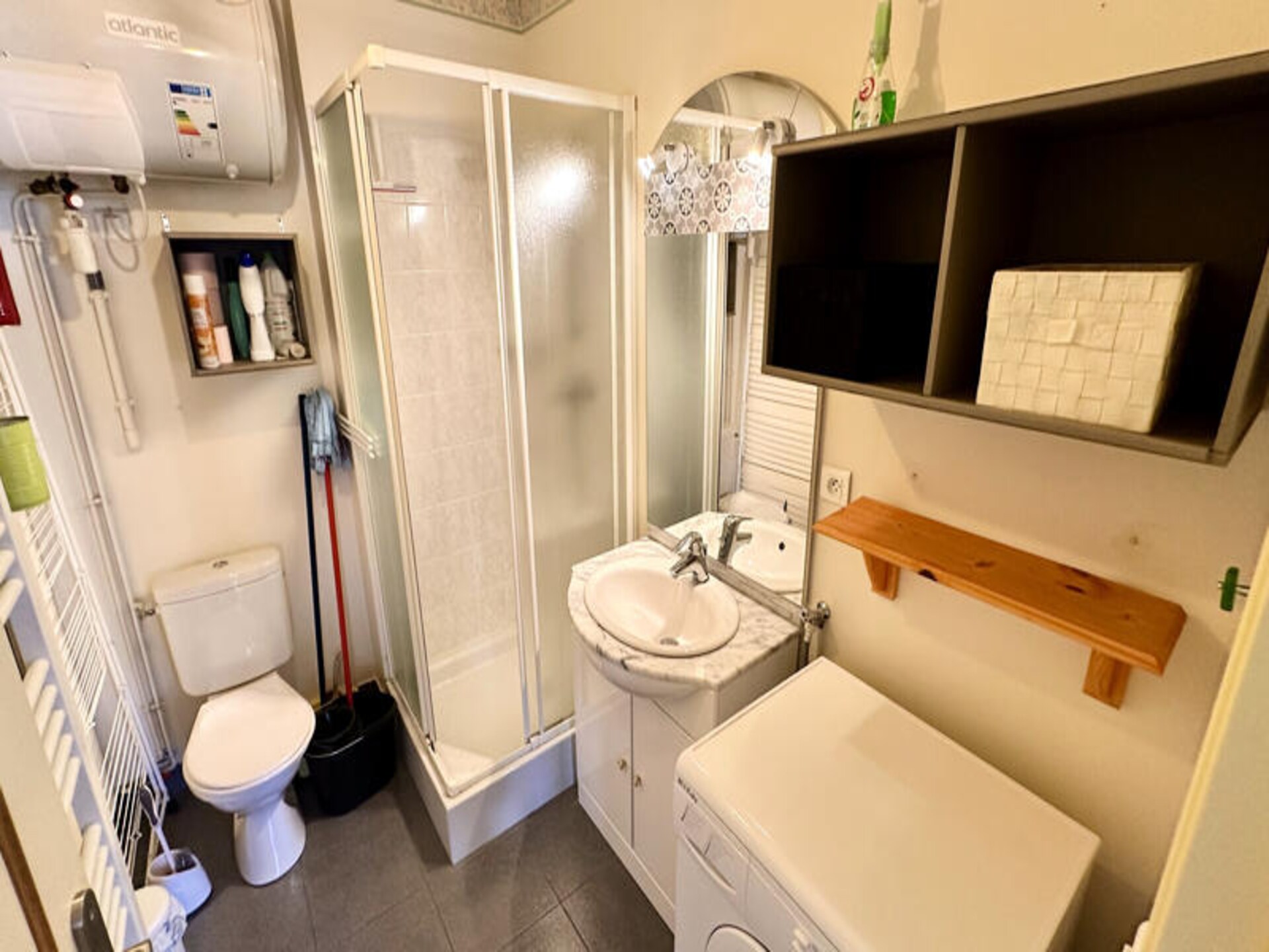 Licht appartement in Le Mont-Dore, vlakbij thermen en skipistes - foto 8